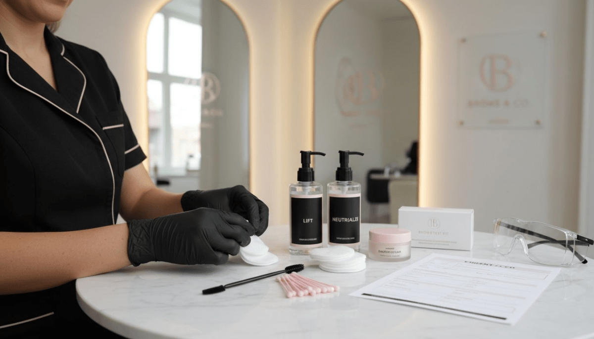 Brow Lamination Step by Step for Perfect Salon Brows - FRAU STORE USA