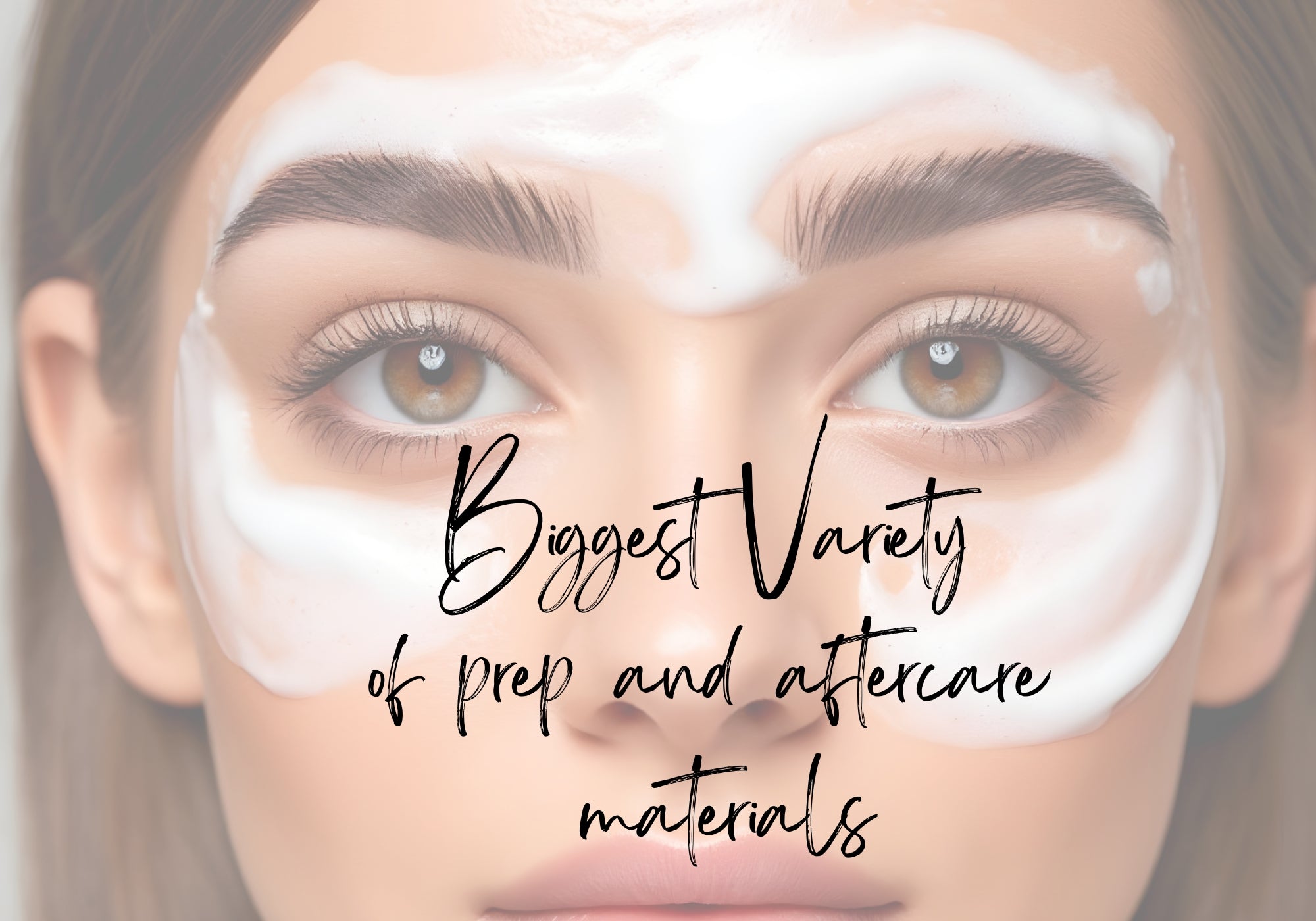 Brow and lash cleansers and aftercare materials - Frau Store USA
