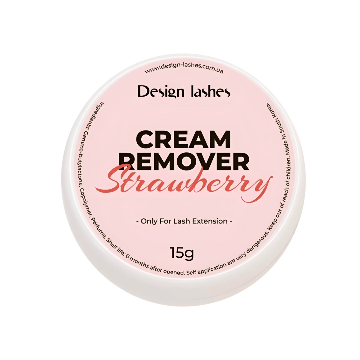 DESIGN LASHES EYELASH EXTENSIONS CREAM REMOVER - FRAU STORE USA