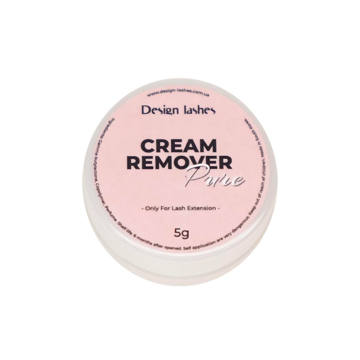 DESIGN LASHES EYELASH EXTENSIONS CREAM REMOVER - FRAU STORE USA