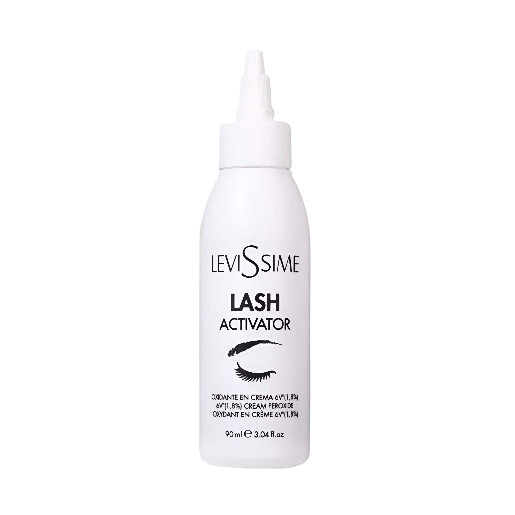 LEVISSIME Lash Tint Oxidant Activator 1.8% 90ml – gentle developer for eyebrow and eyelash tinting – buy in USA at FRAU Store