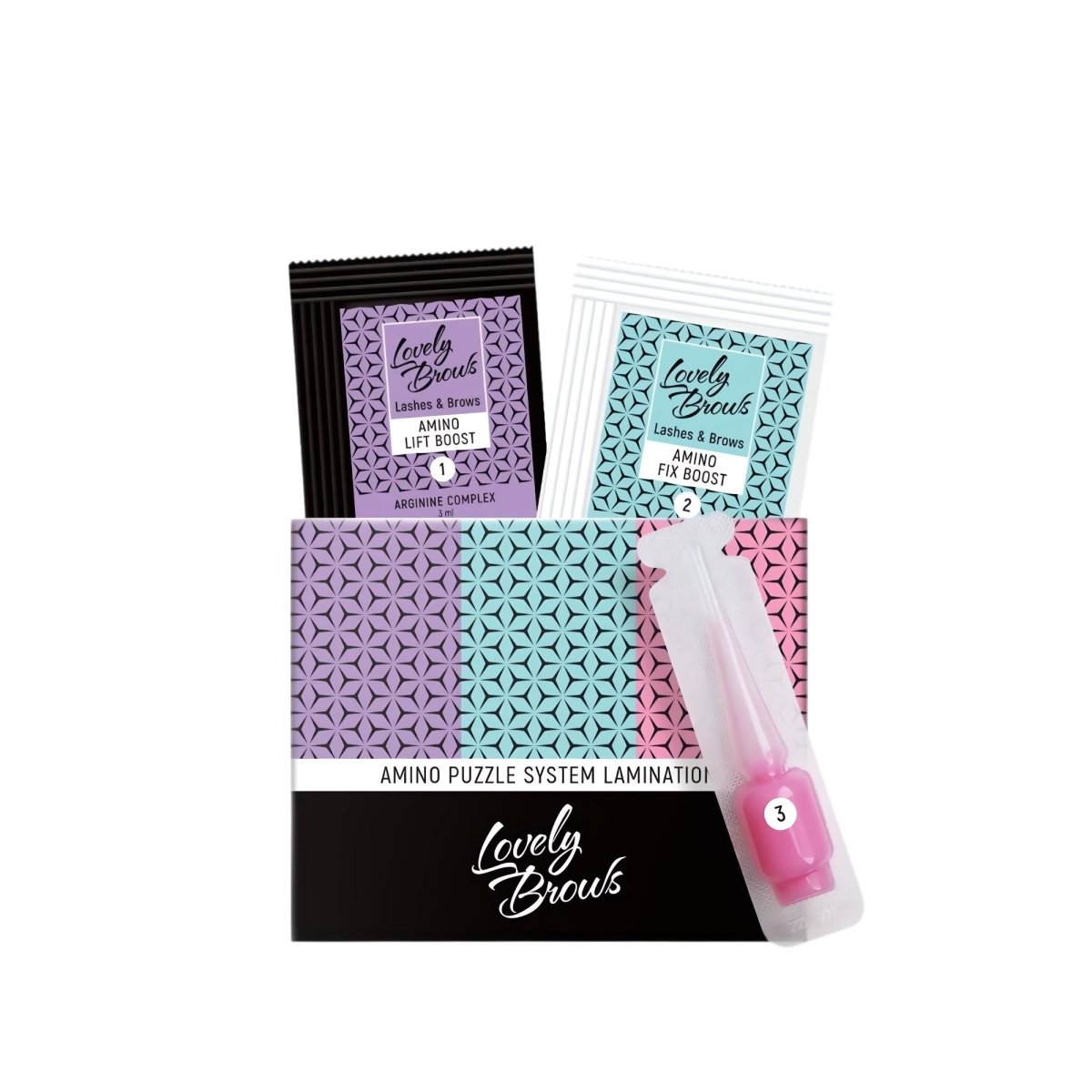 LOVELY BROWS LASH LIFT EYEBROW LAMINATION KIT MINI - FRAU STORE USA