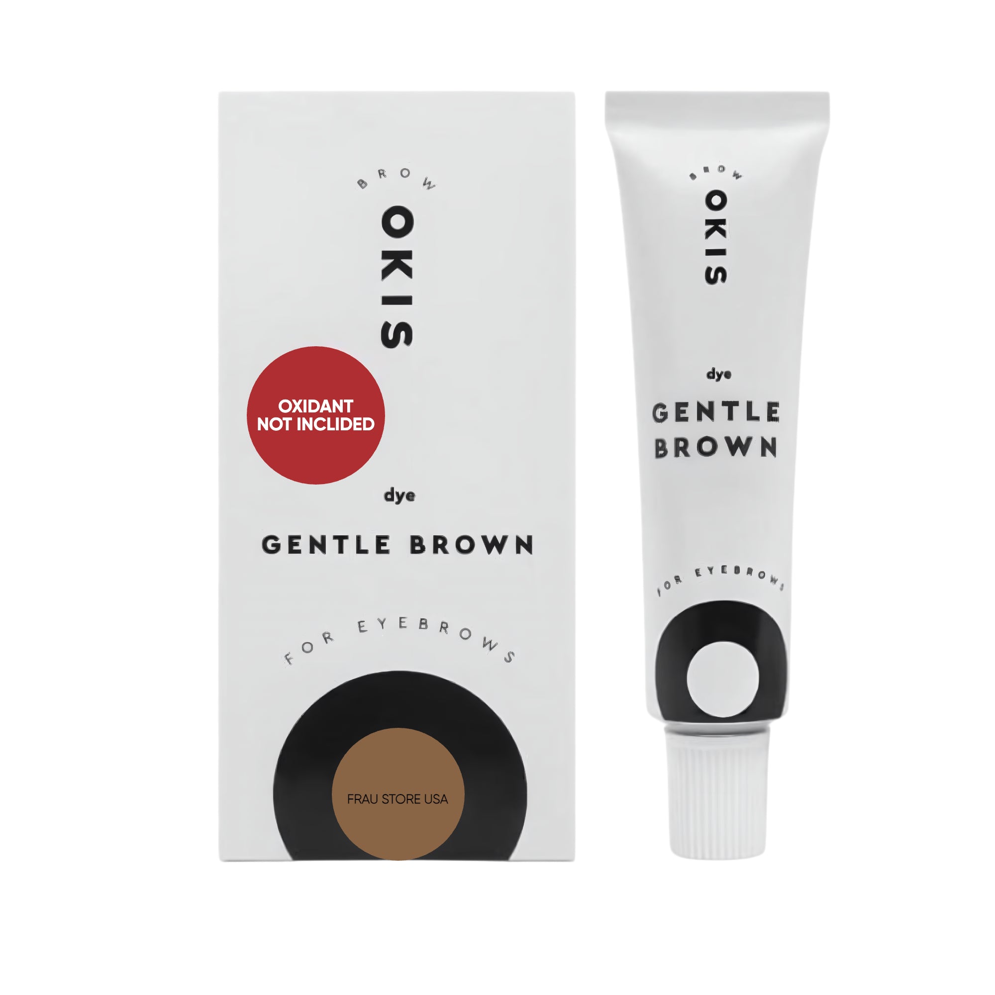 OKIS Brow Tint 15ml – smudge-proof, deep color formula for fuller-looking brows – buy in USA at FRAU Store