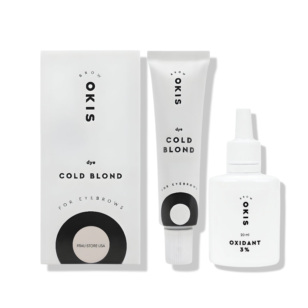 OKIS EYEBROW TINT WITH 3% OXIDANT - FRAU STORE USA