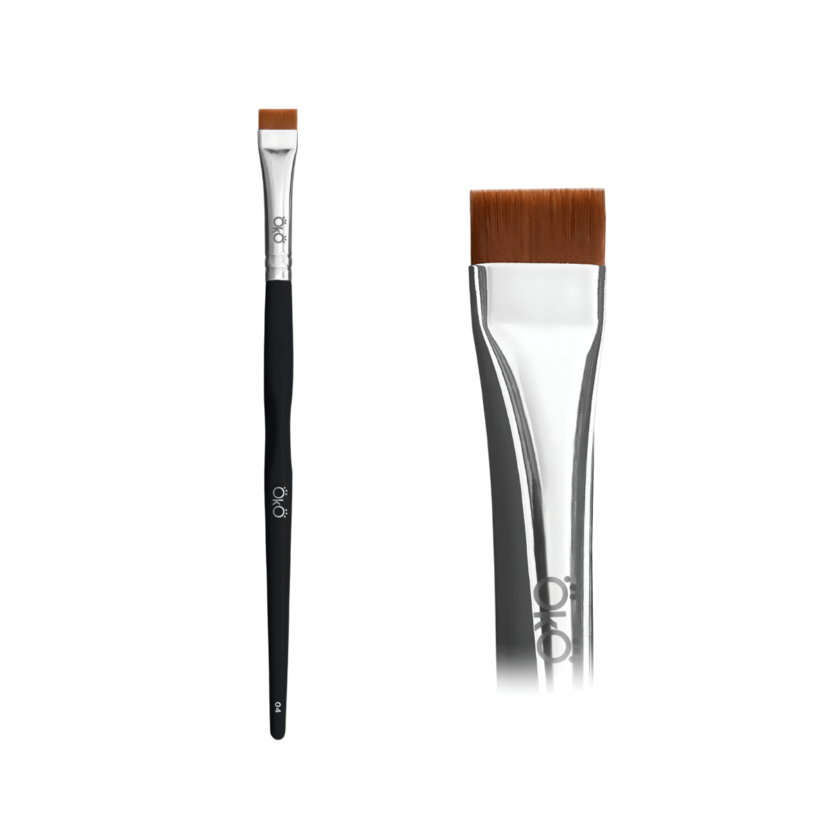 OKO FLAT BRUSH 04 BLACK EDITION - FRAU STORE USA