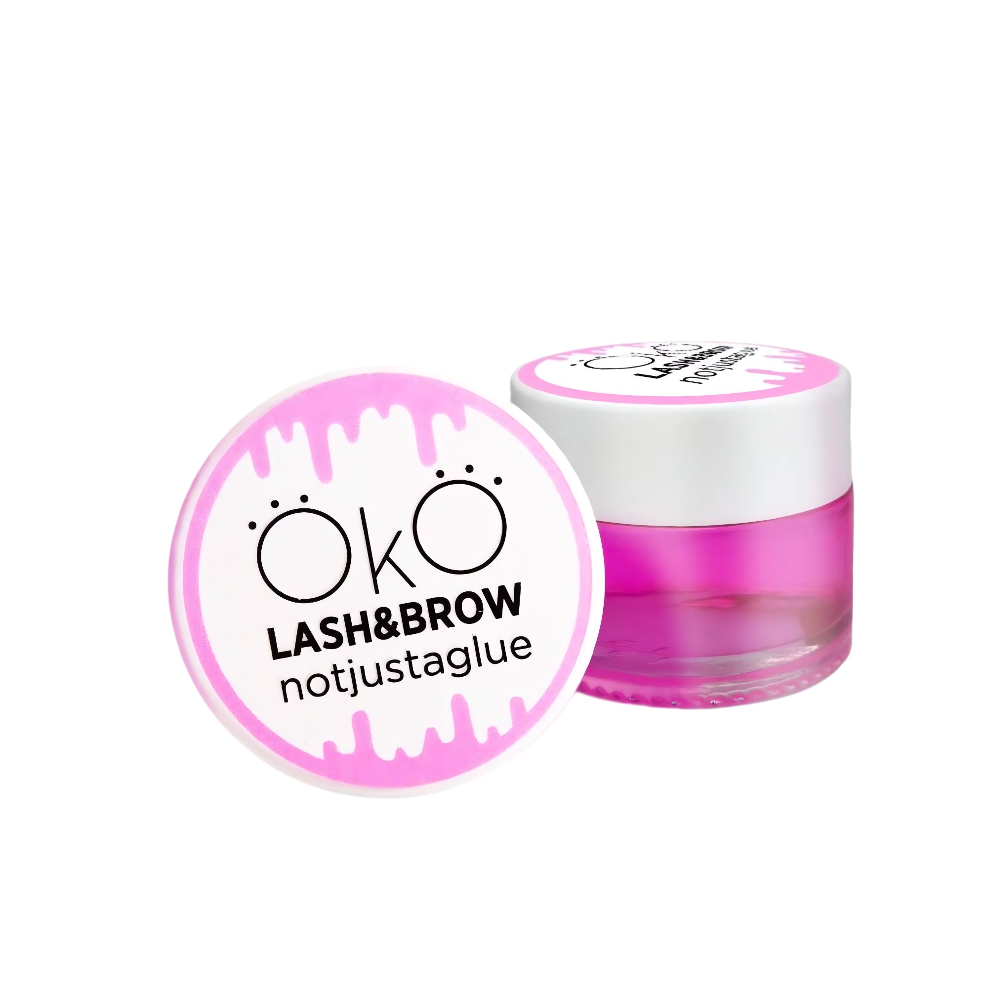 OKO NOTJUSTAGLUE 15ml – innovative lash lift balm alternative for secure hold without traditional glue – buy in USA at FRAU Store