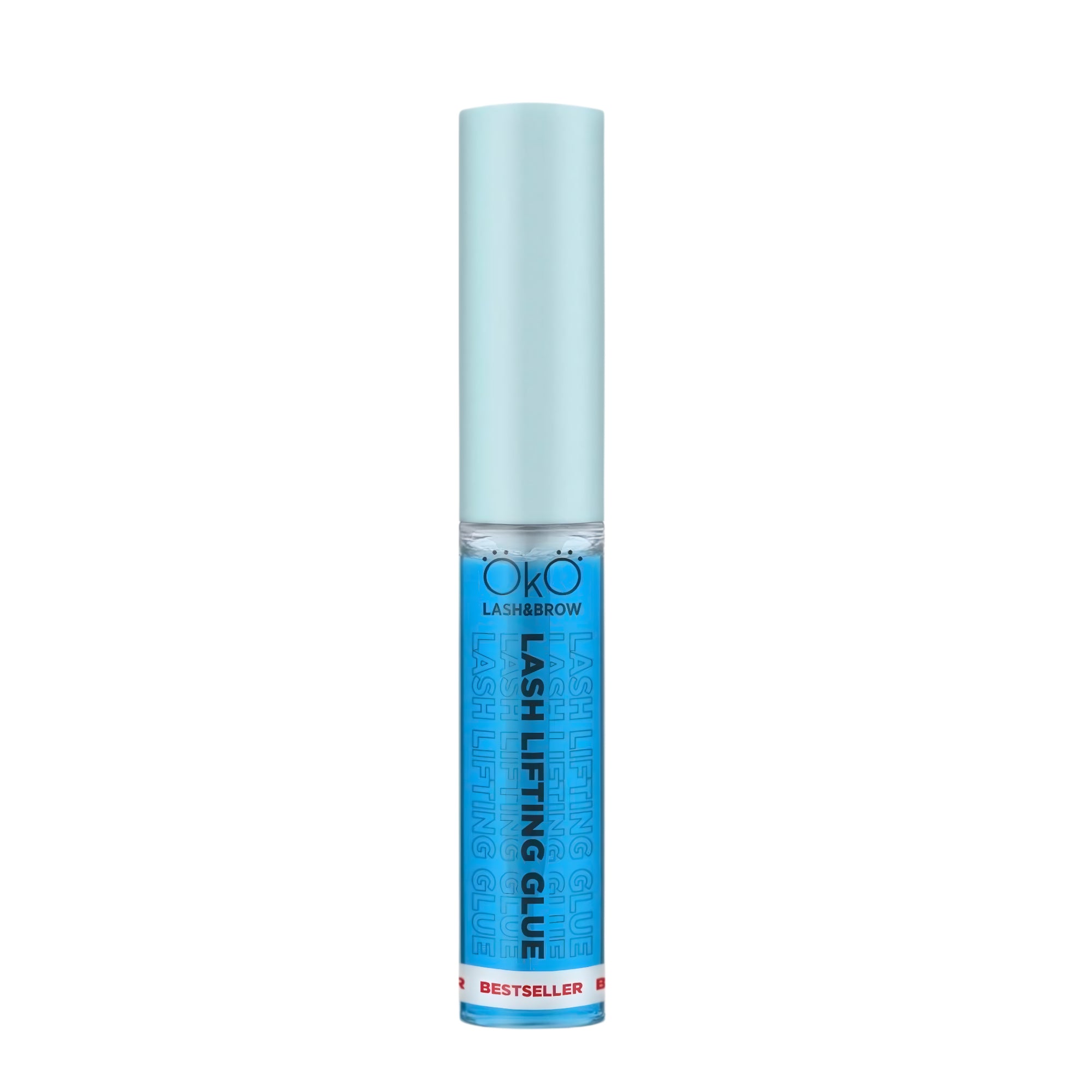 OKO Strong Lash Lift Glue Blue Edition 5ml – powerful adhesive for secure lash lift application with vibrant blue tint – buy in USA at FRAU Store