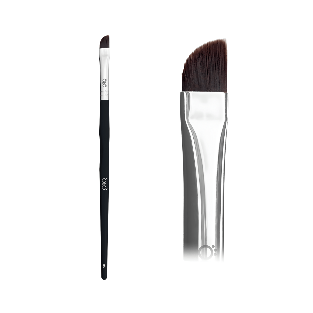 OKO SOFT ANGLED BRUSH 05 BLACK EDITION - FRAU STORE USA