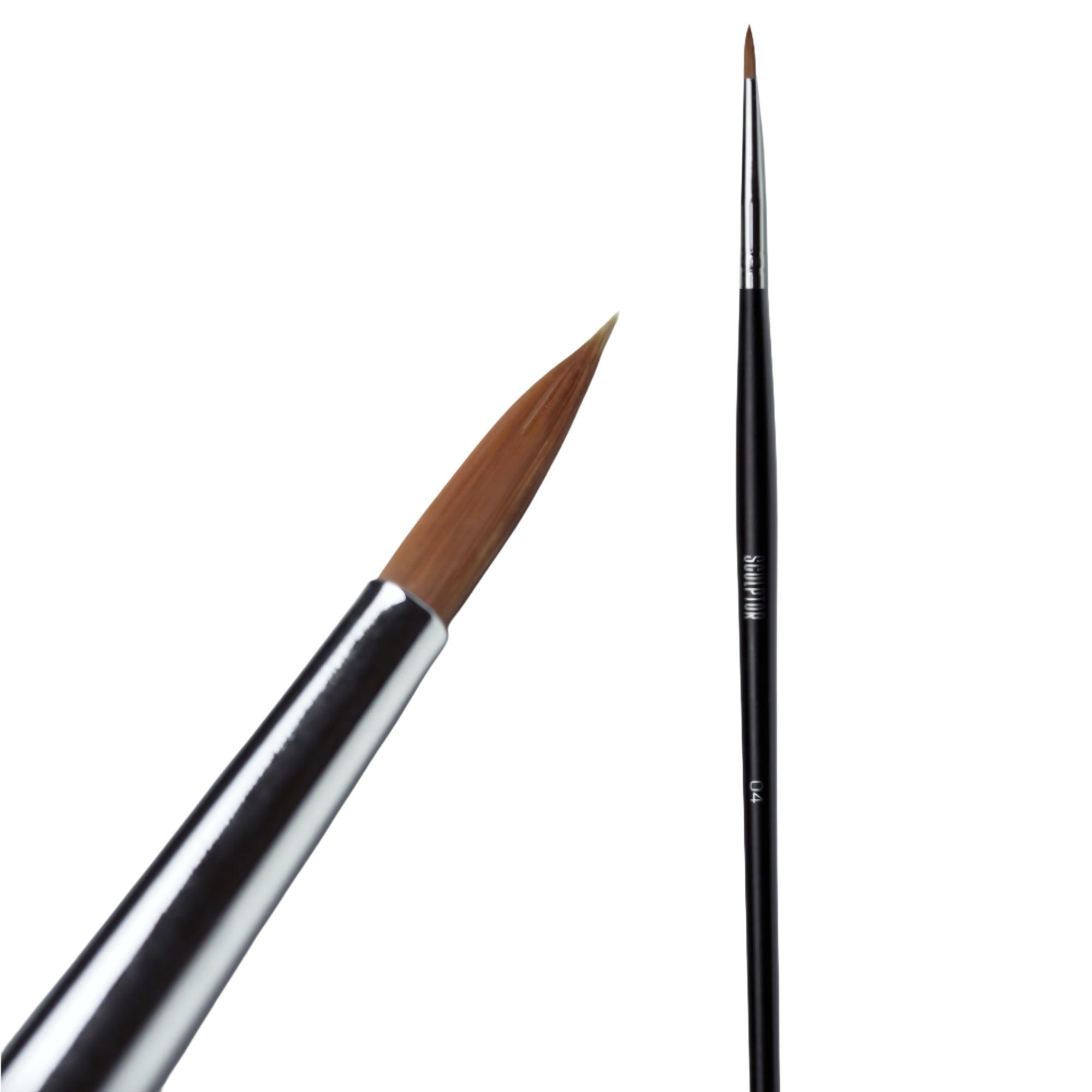 Sculptor Brush for Brows and Lashes #04 – versatile tool for styling and tint application – buy in USA at FRAU Store