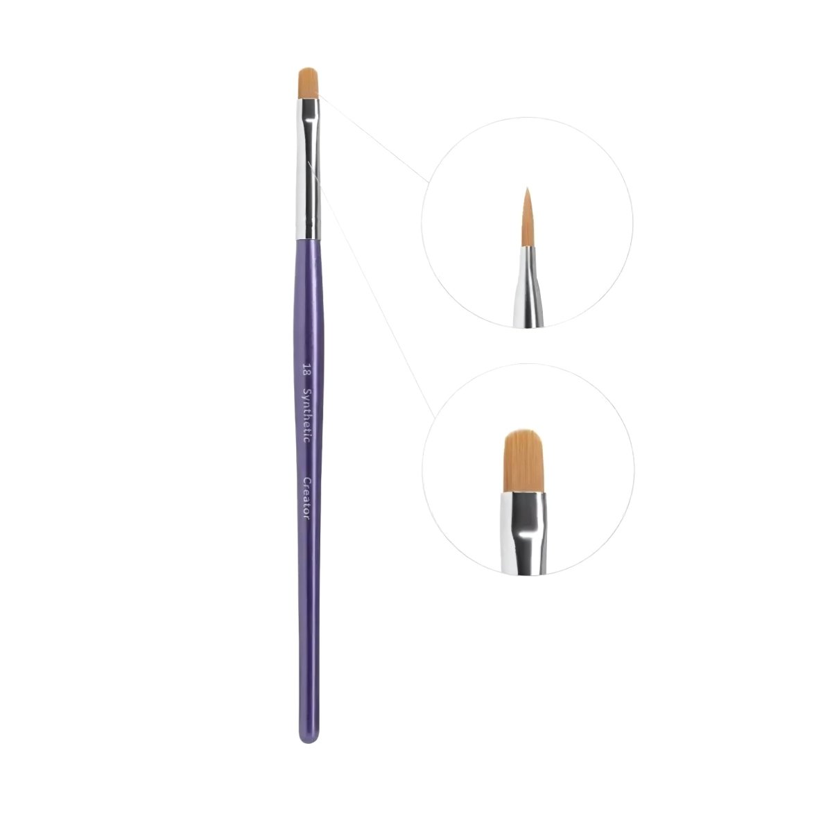 SYNTHETIC CREATOR BRUSH - FRAU STORE USA