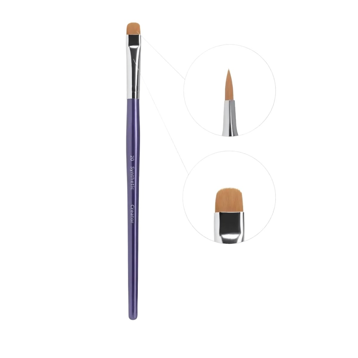 SYNTHETIC CREATOR BRUSH - FRAU STORE USA