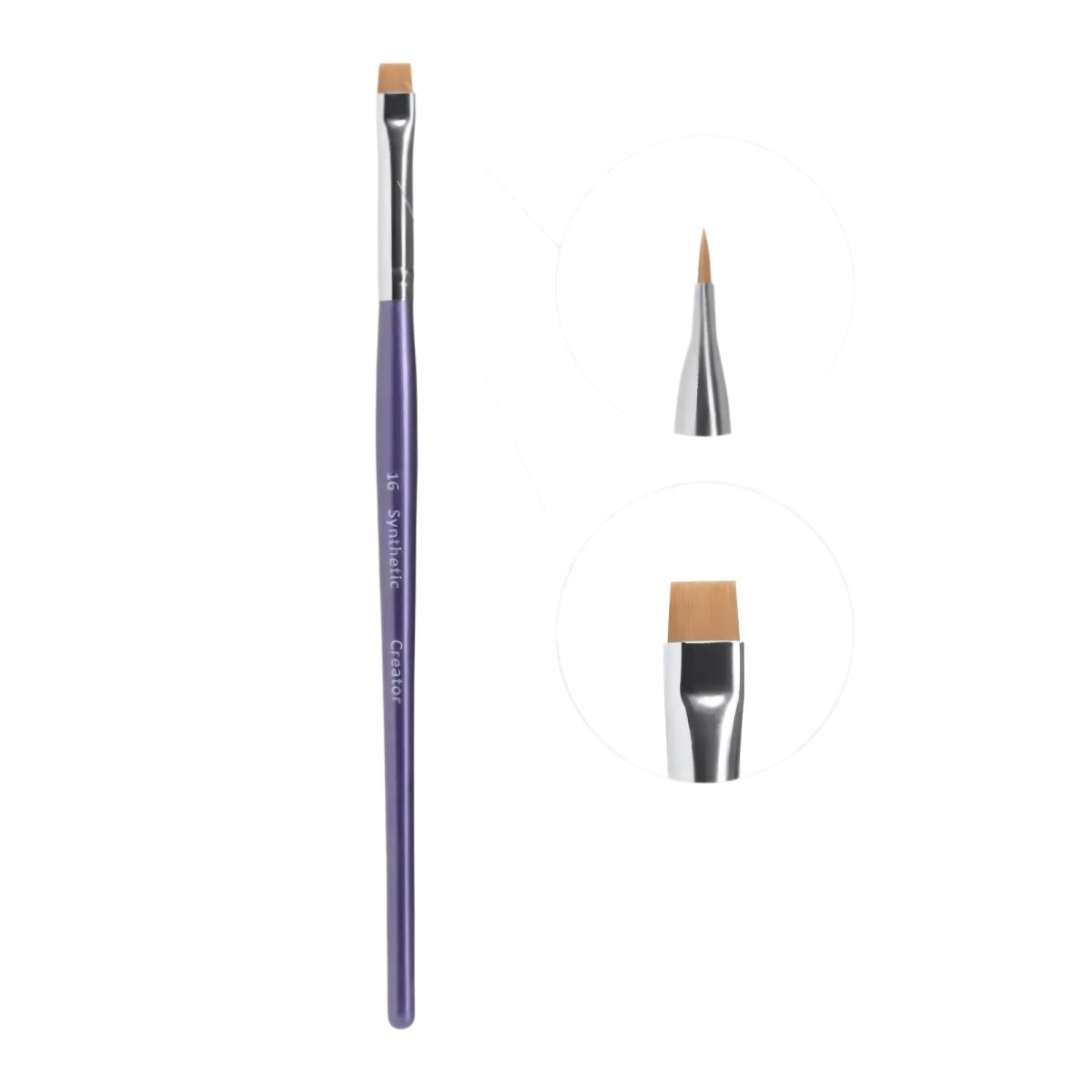 SYNTHETIC CREATOR BRUSH - FRAU STORE USA