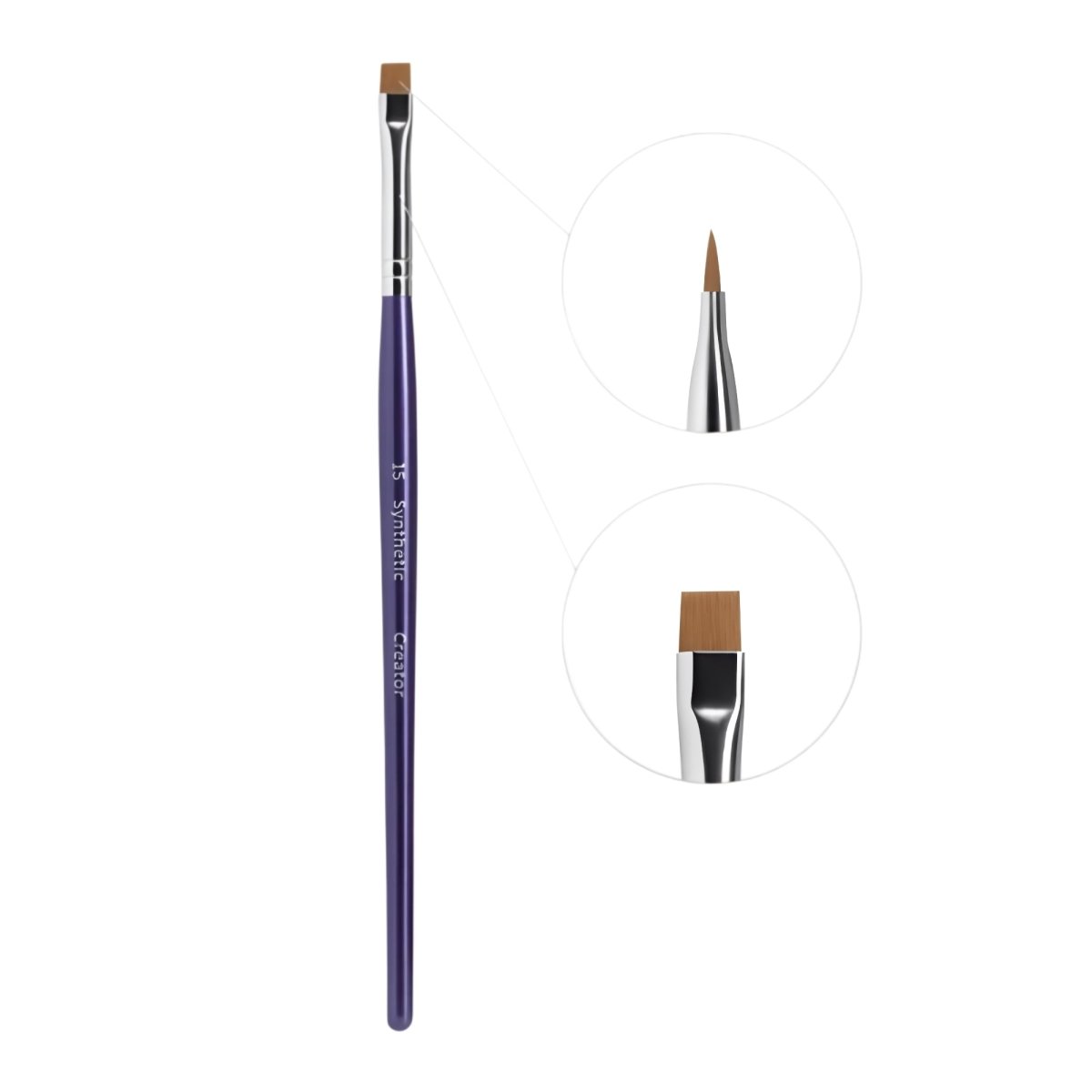 SYNTHETIC CREATOR BRUSH - FRAU STORE USA