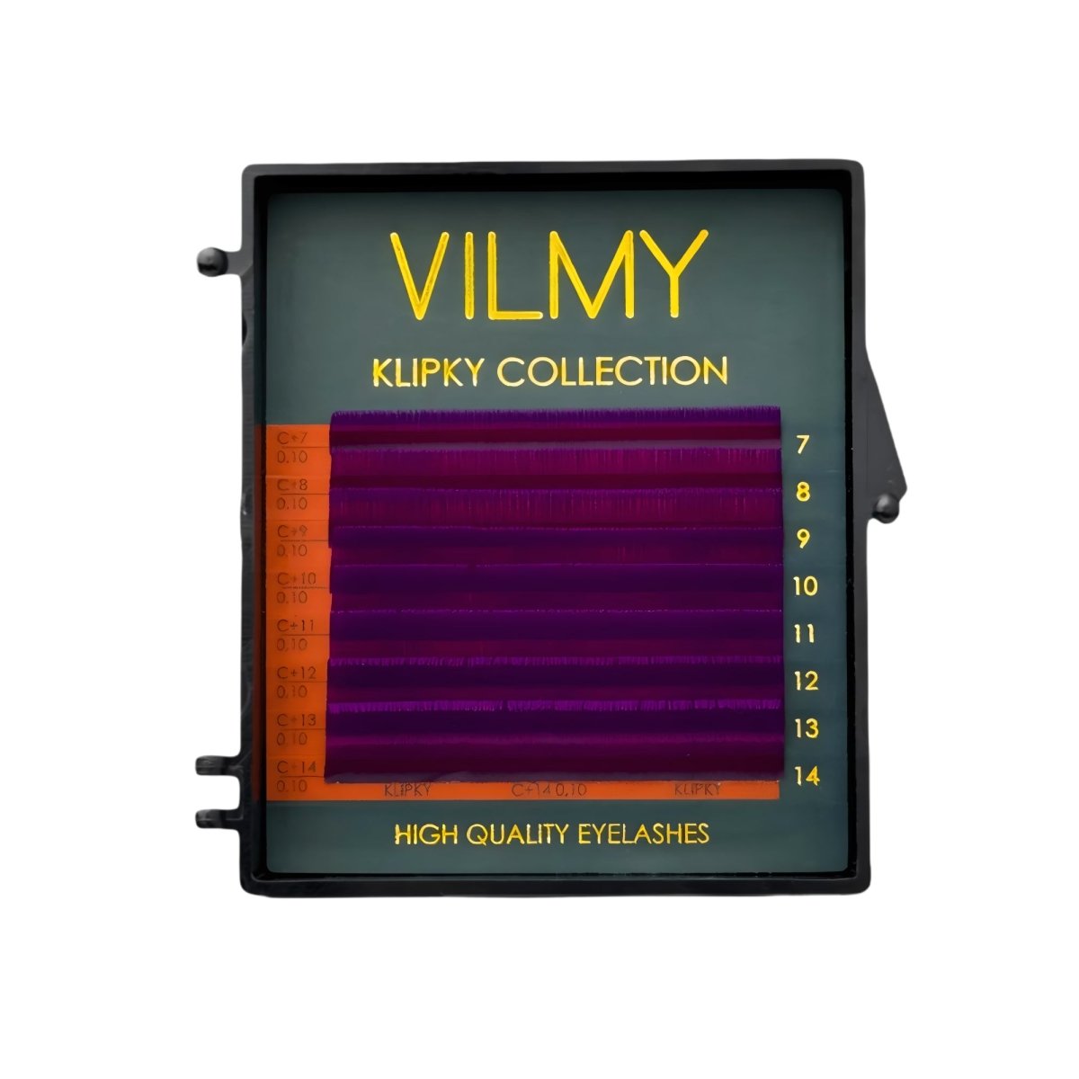 VILMY KLIPKI COLOR LASH EXTENSIONS MIX 7 - 14MM - FRAU STORE USA