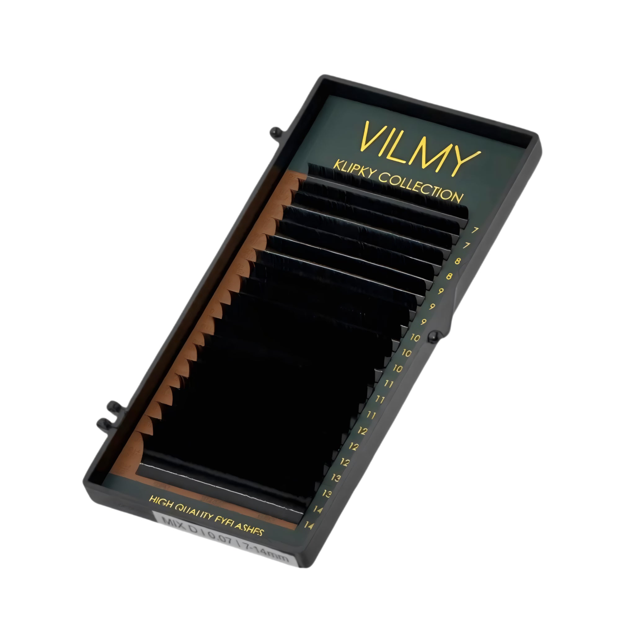 VILMY Klipky Classic Lash Extensions Black Mix – mixed-length black lashes for timeless, elegant lash sets – buy in USA at FRAU Store