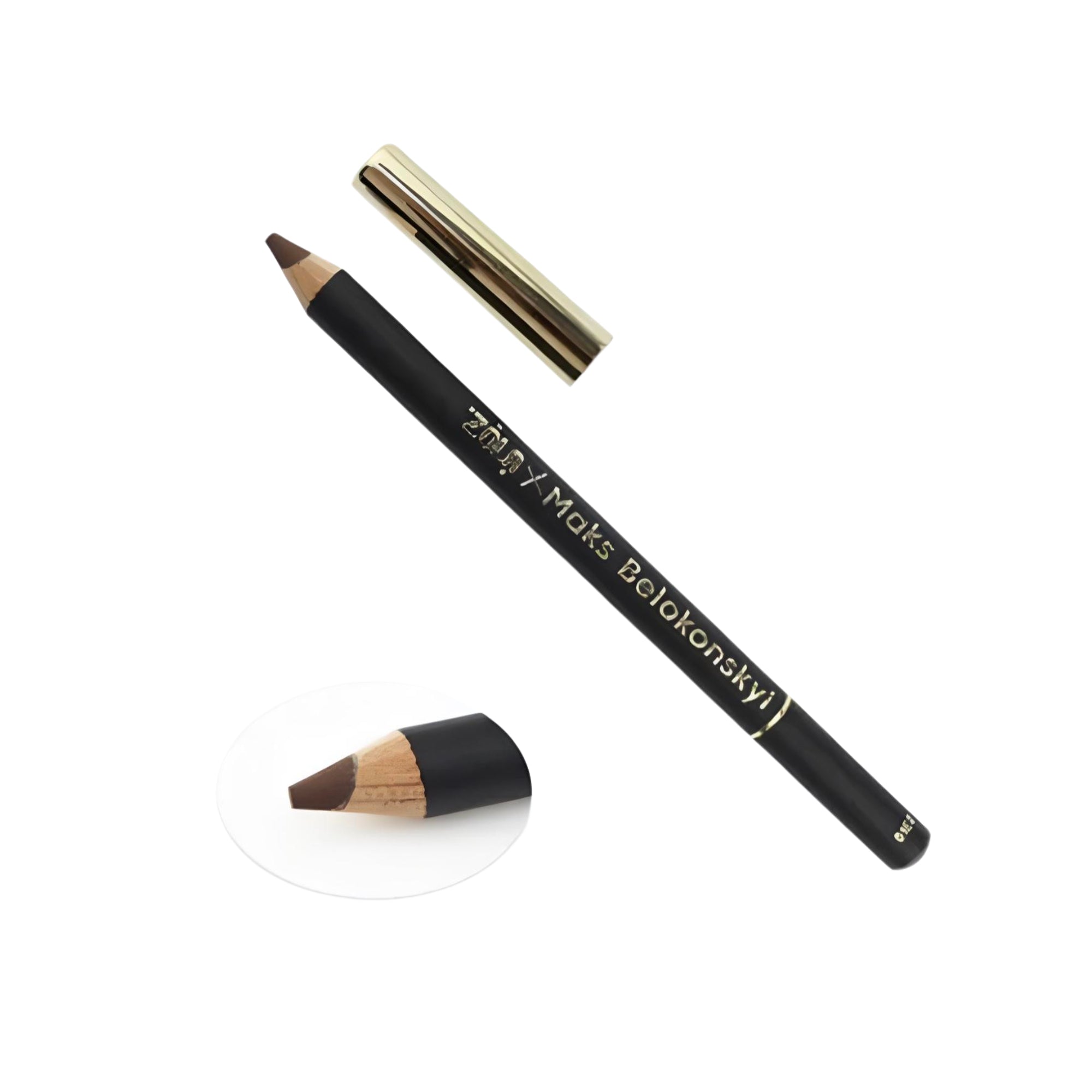 Zola x Maks Belokonskyi Powder Eyebrow Pencil – soft formula for natural, defined brows – buy in USA at FRAU Store