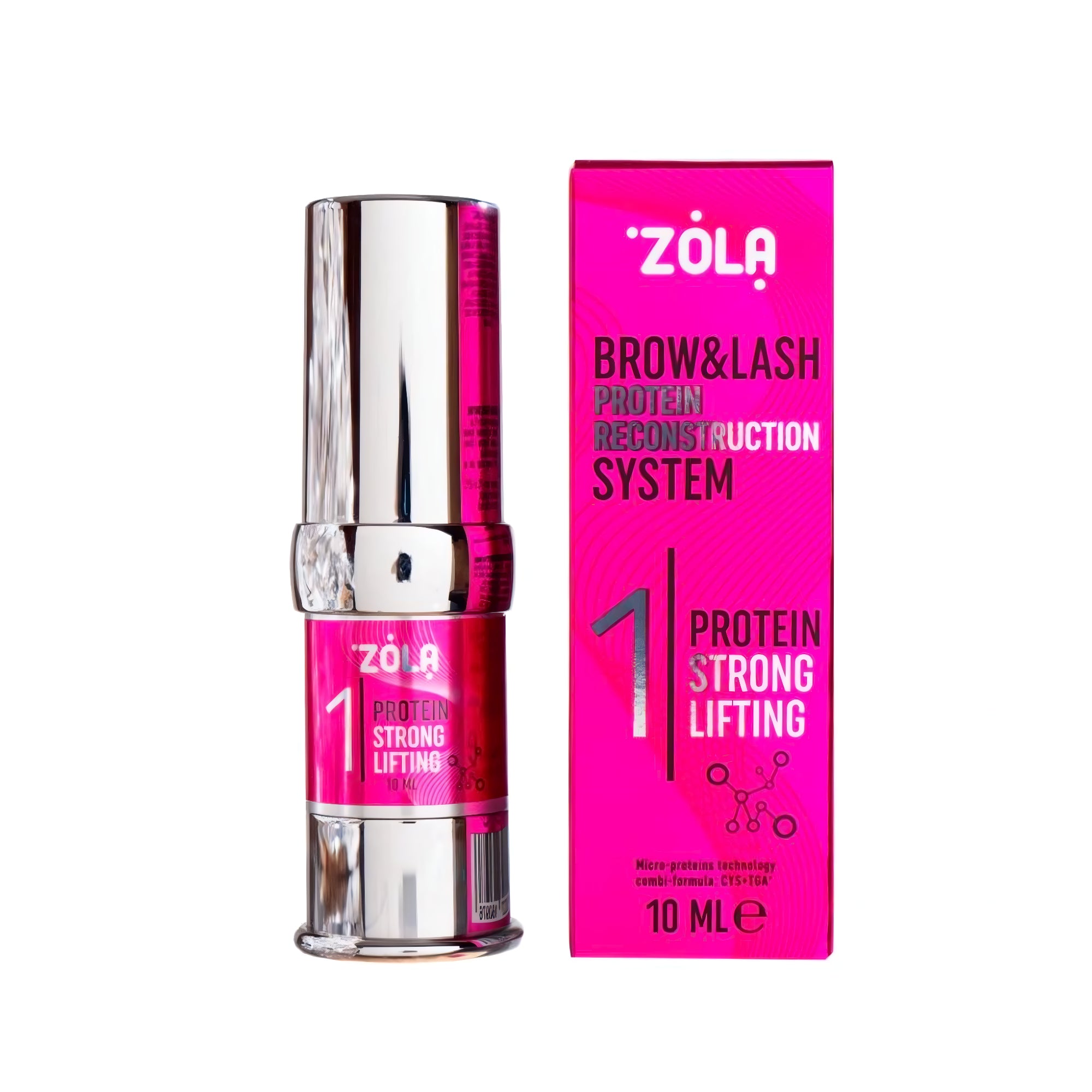 Zola Laminating Compound 01 Protein Strong Lifting 10ml – lifting formula for brow and lash lamination – buy in the USA at FRAU Store