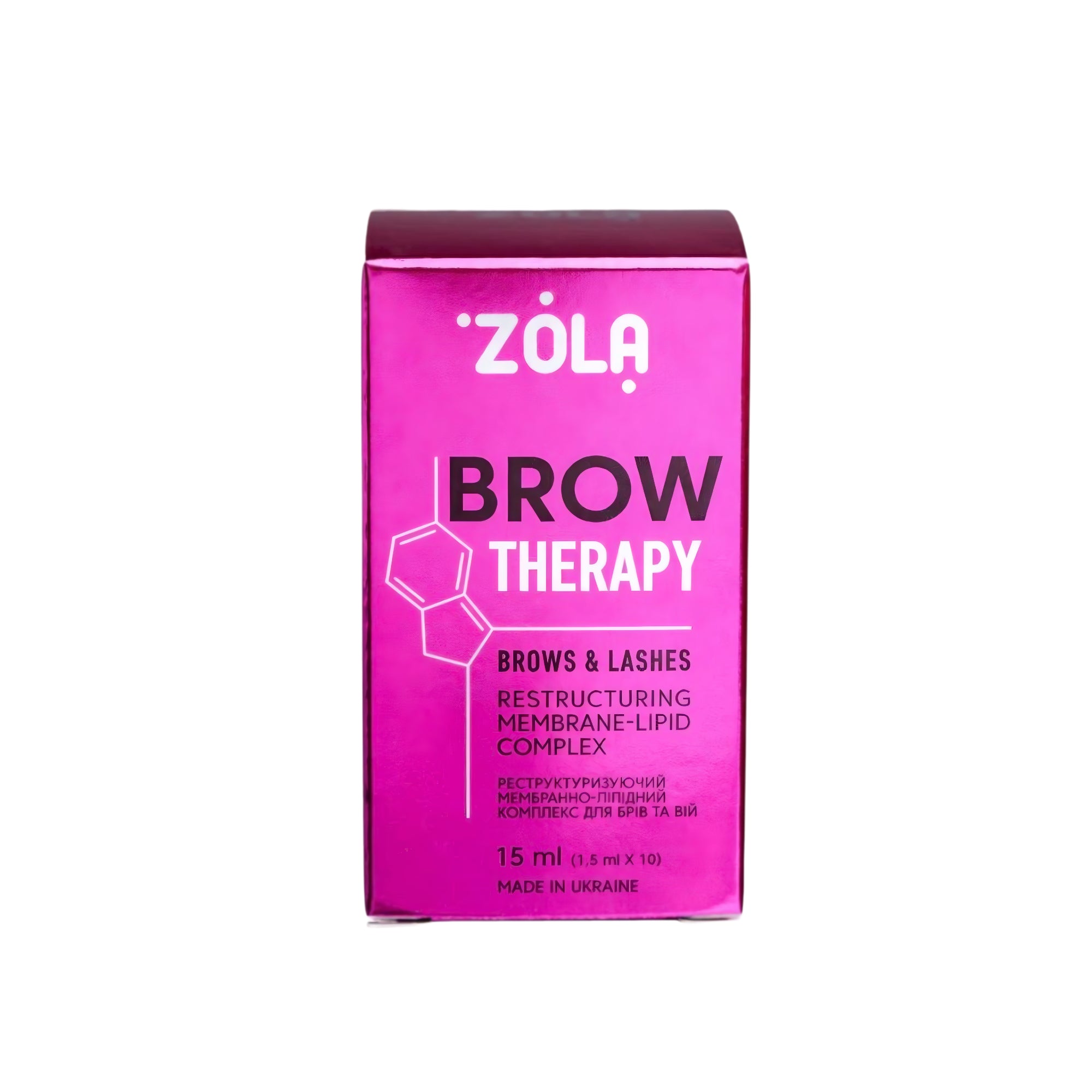 Zola Brow Therapy Membrane-Lipid Complex – restructuring treatment for post-procedure brow care – buy in the USA at FRAU Store