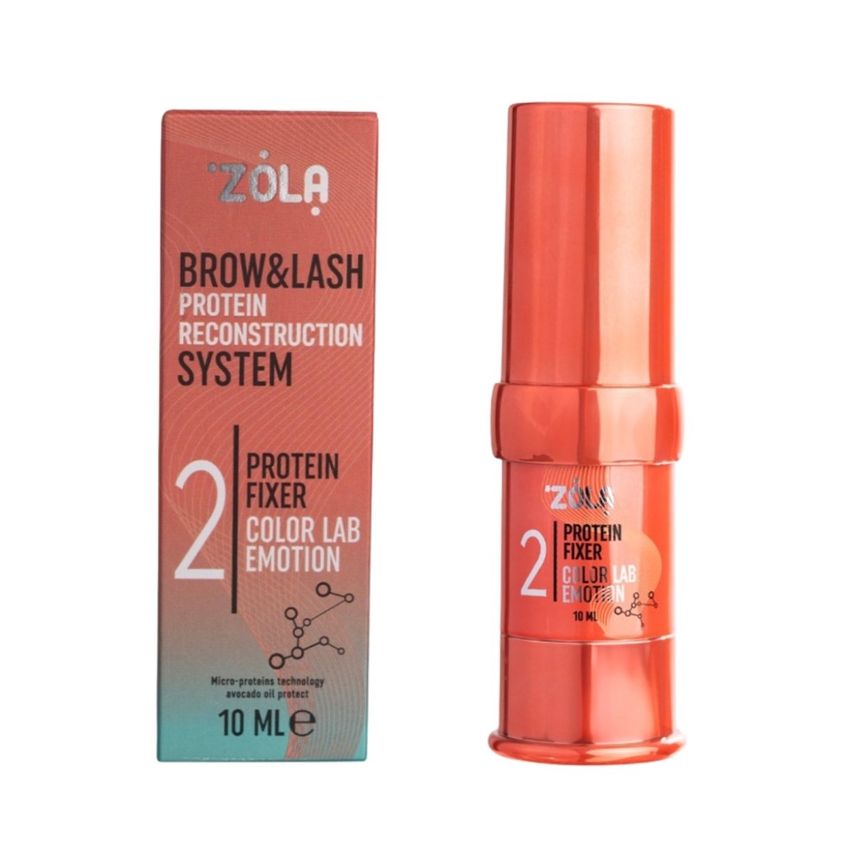 ZOLA Emotion Color Lab 02 PROTEIN STRONG FIXING 10ML - FRAU STORE USA