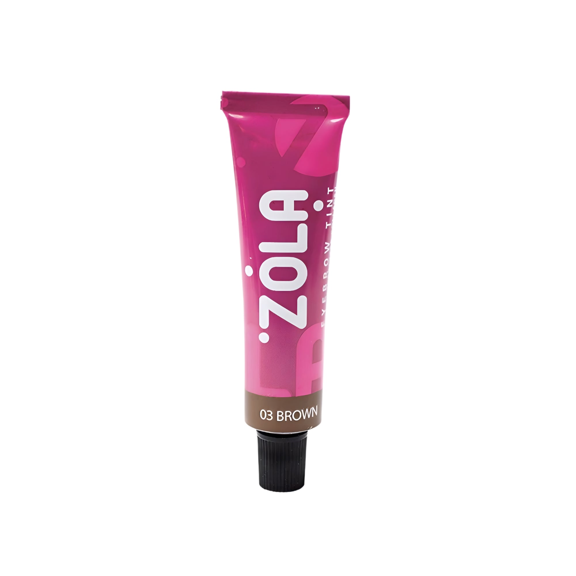 Zola Eyebrow Tint Brown 15ml – salon-quality tint enriched with collagen for enhanced results – buy in USA at FRAU Store