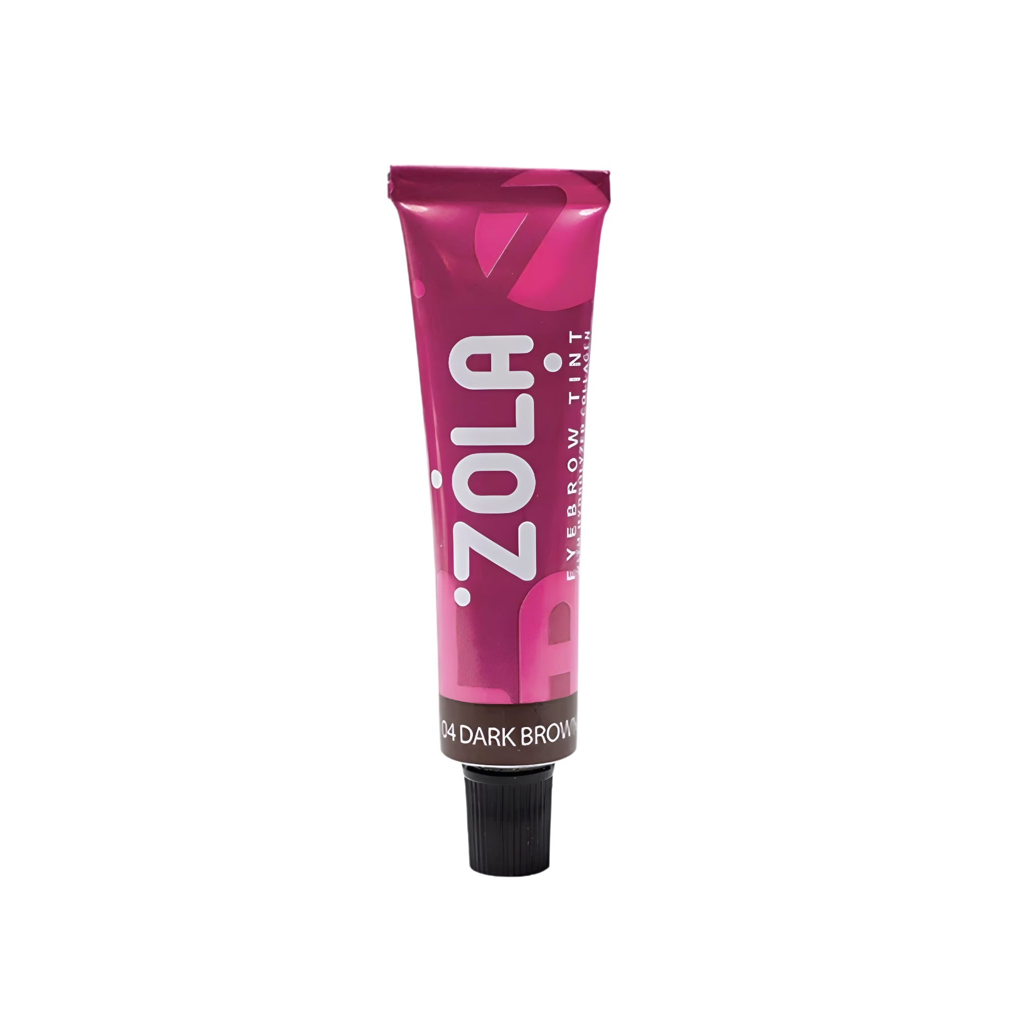 Zola Brow Tint with Collagen Dark Brown 15ml – combines color depth with brow care in one step – buy in USA at FRAU Store