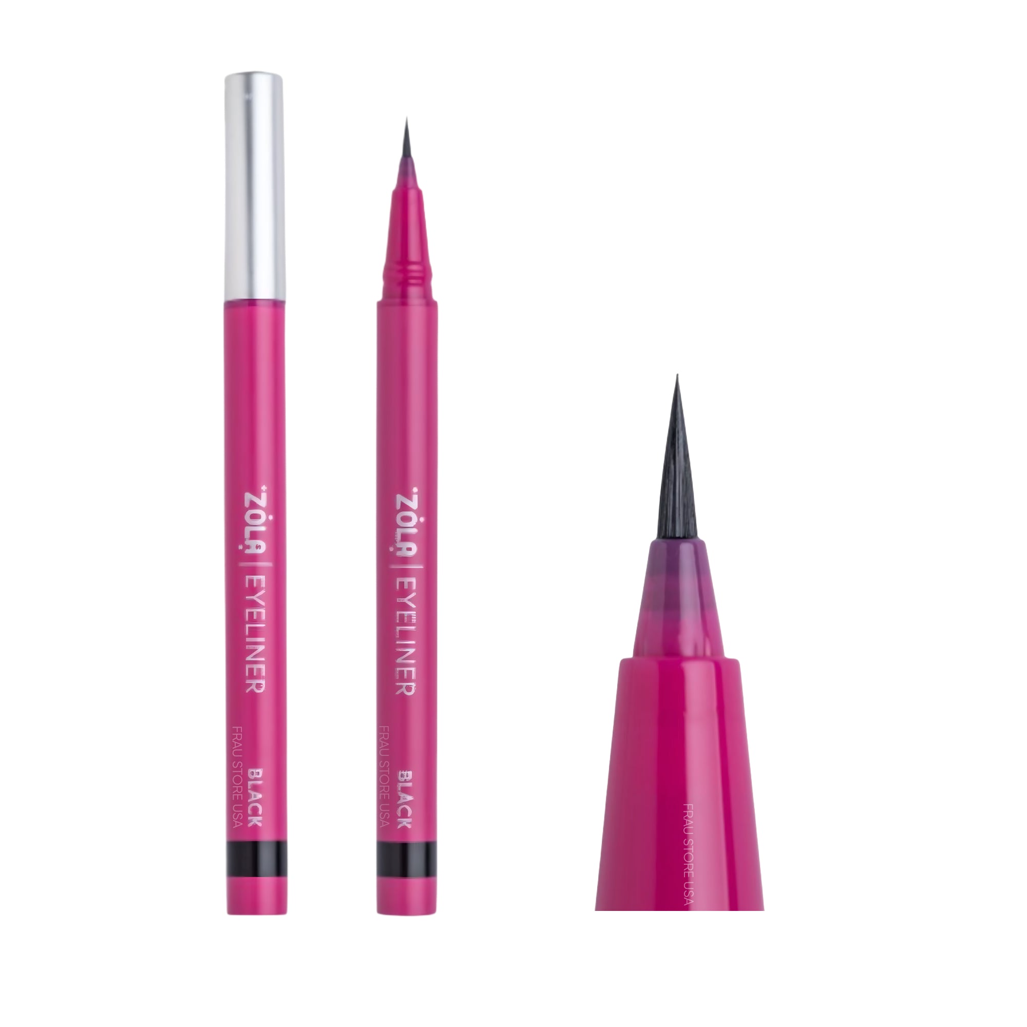 Zola Eyeliner Black – smooth, long-lasting formula for precise eye definition – buy in the USA at FRAU Store