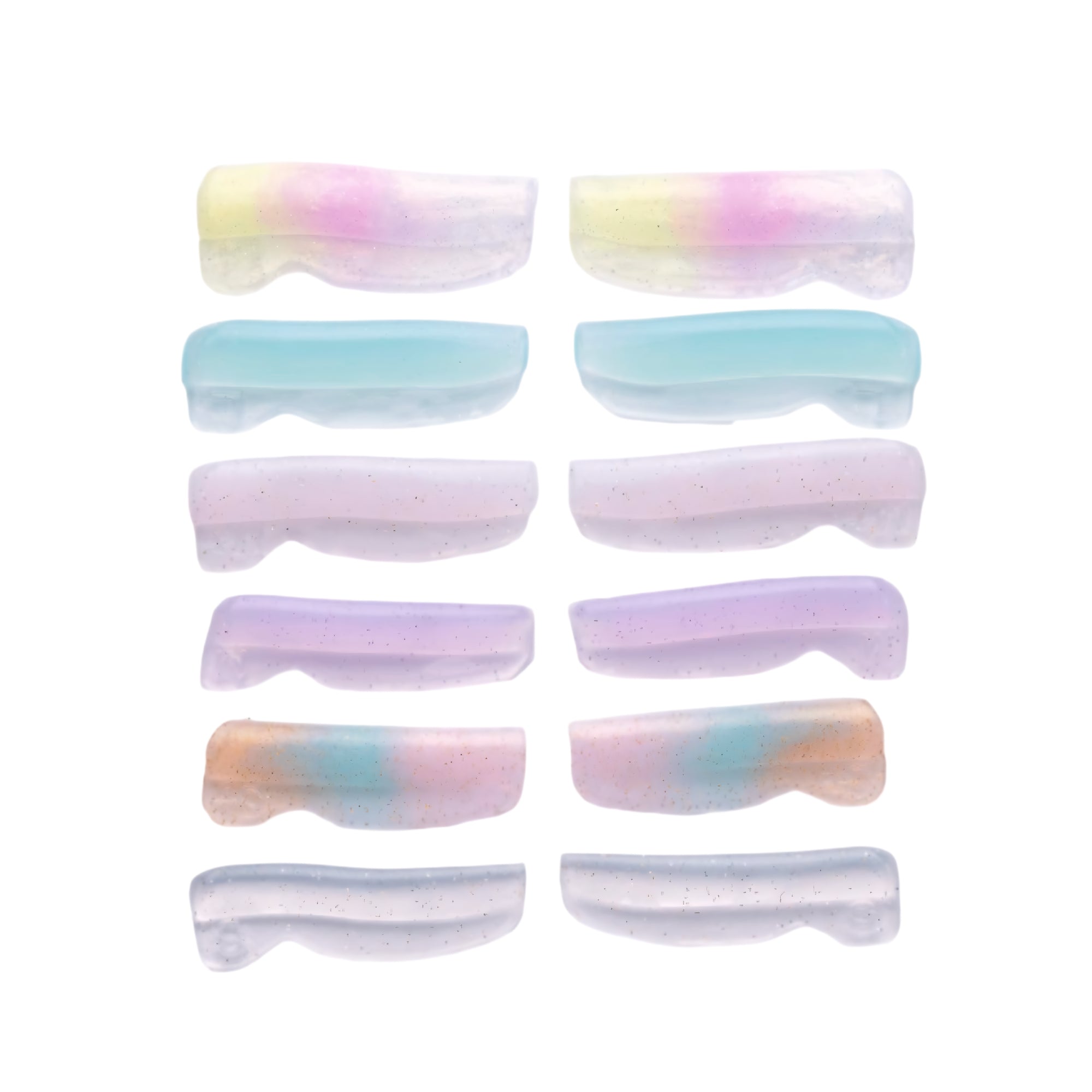 Zola Glamour Flex Laminating Pads – 6 pairs in sizes S to L+ for flexible, precise lash lifts – buy in the USA at FRAU Store