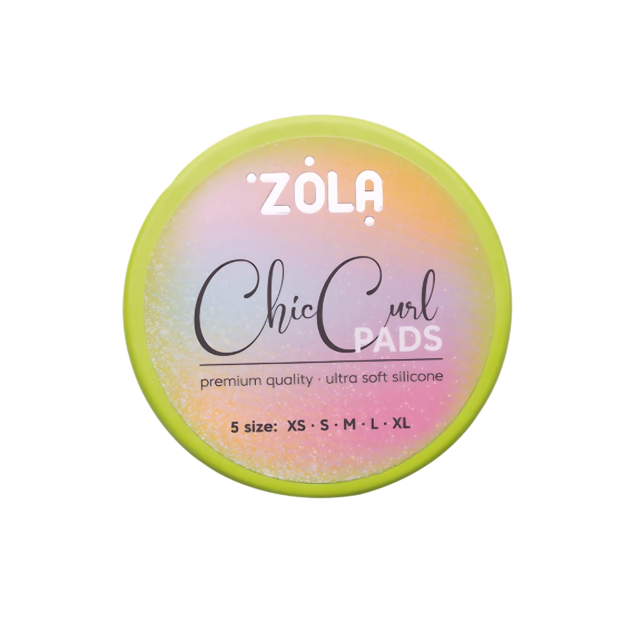 Zola Chic Curl Laminating Pads – 5 pairs in sizes XS to XL for elegant lash lift styling – buy in the USA at FRAU Store