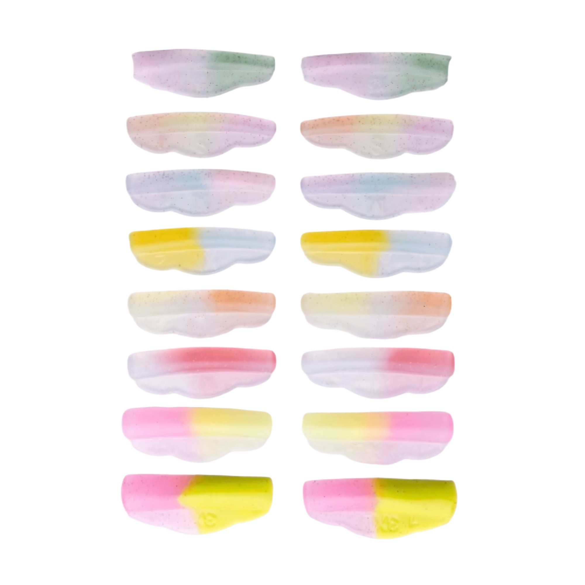 Zola Multi Tone Lash Curl Pads – comfortable, flexible lash lift pads in 8 sizes (XS–3XL) – buy in the USA at FRAU Store