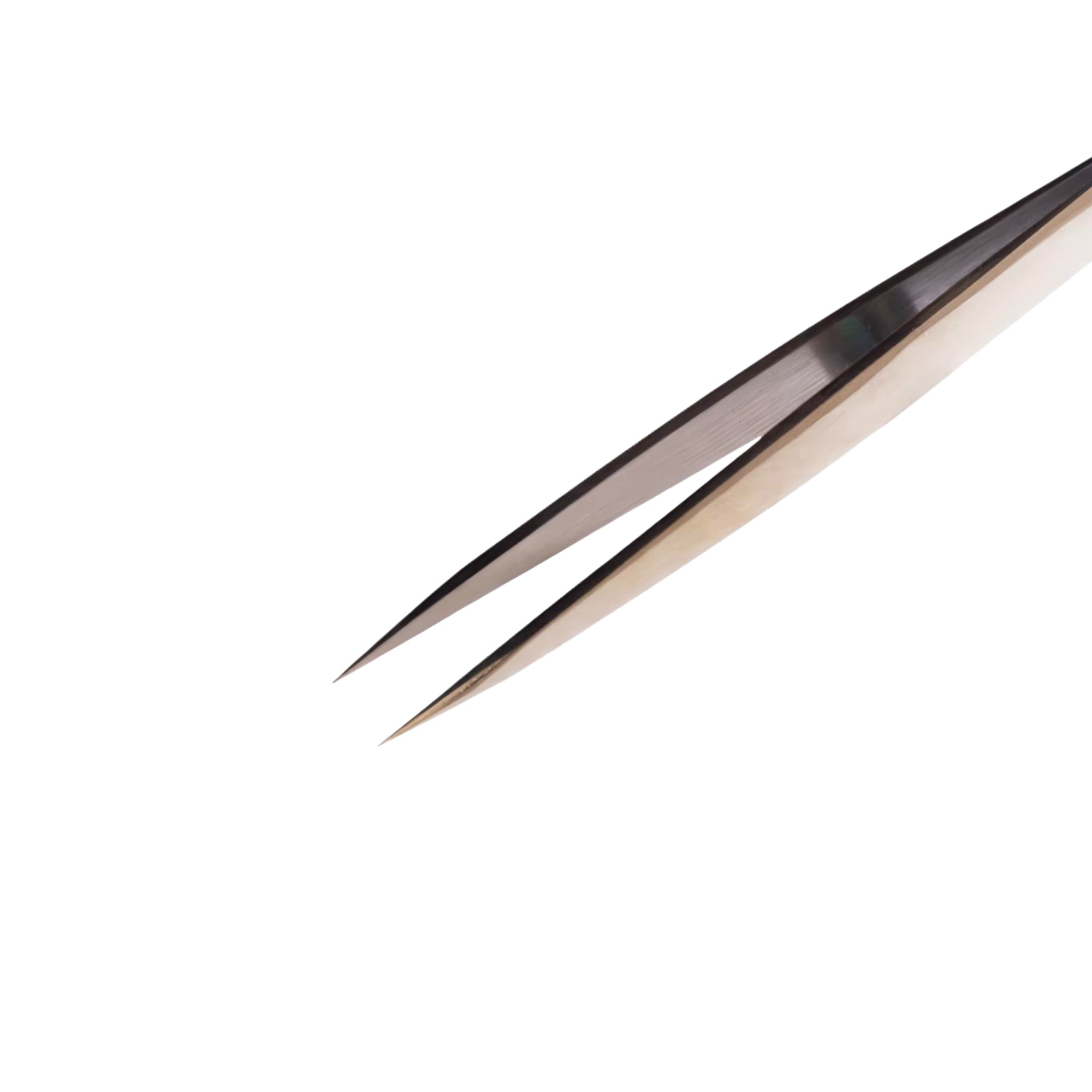 Zola Gold Pointed Eyebrow Tweezers – professional tool for precise brow shaping – buy in USA at FRAU Store