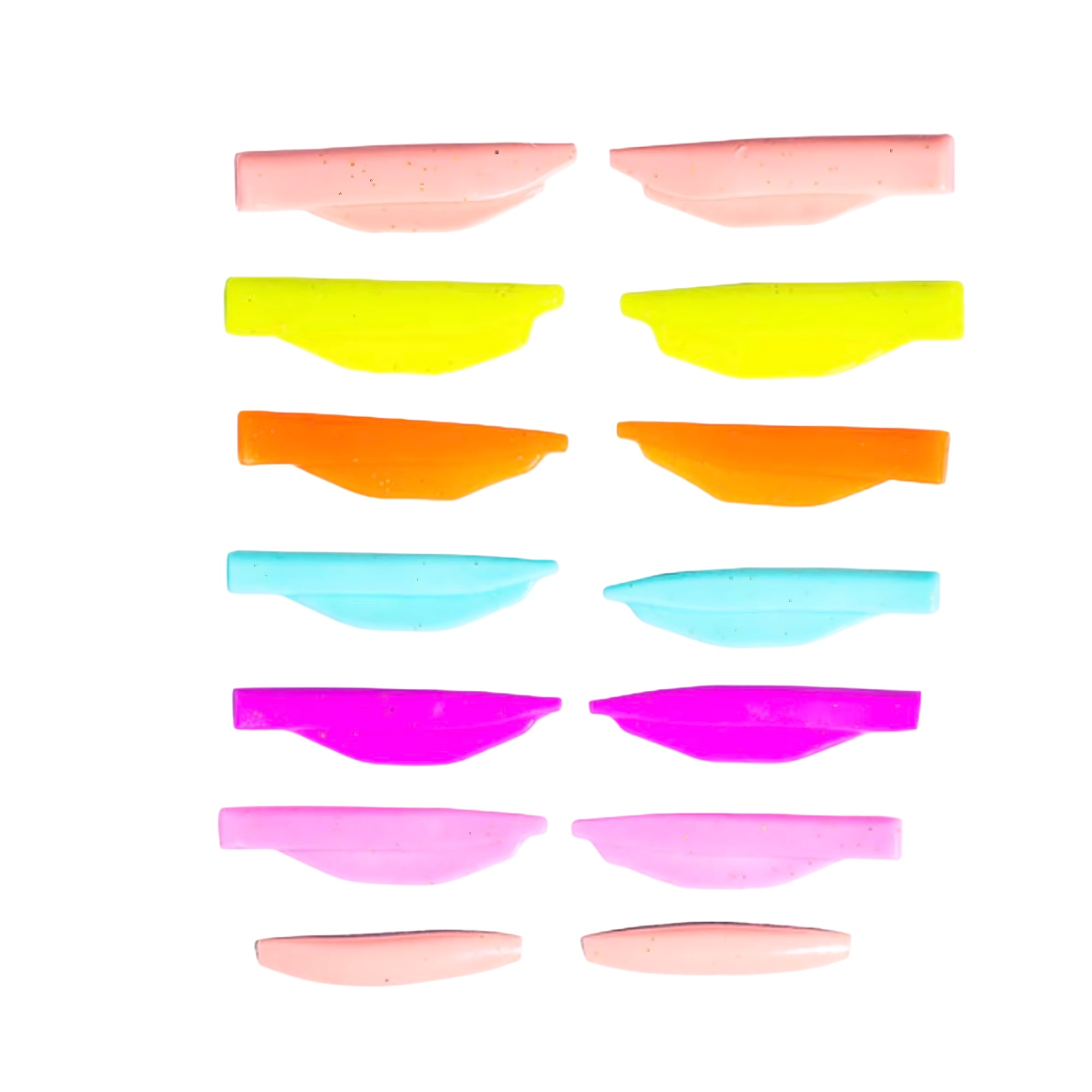 Zola Lash Lift Rainbow L-Curl Pads – flexible silicone pads in 7 sizes for precise lash styling – buy in USA at FRAU Store