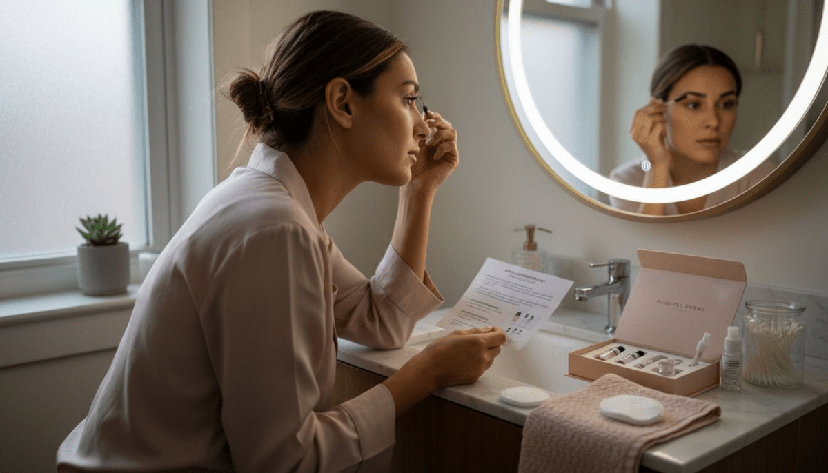 At Home Brow Lamination Guide for Salon-Quality Results - FRAU STORE USA