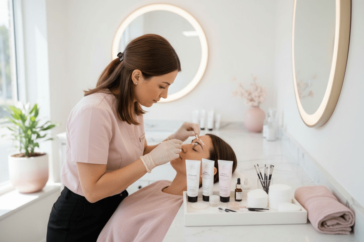 Professional Brow Lamination Workflow for Salon-Quality Results - FRAU STORE USA