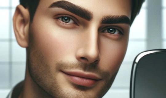 Correct eyebrow care for men