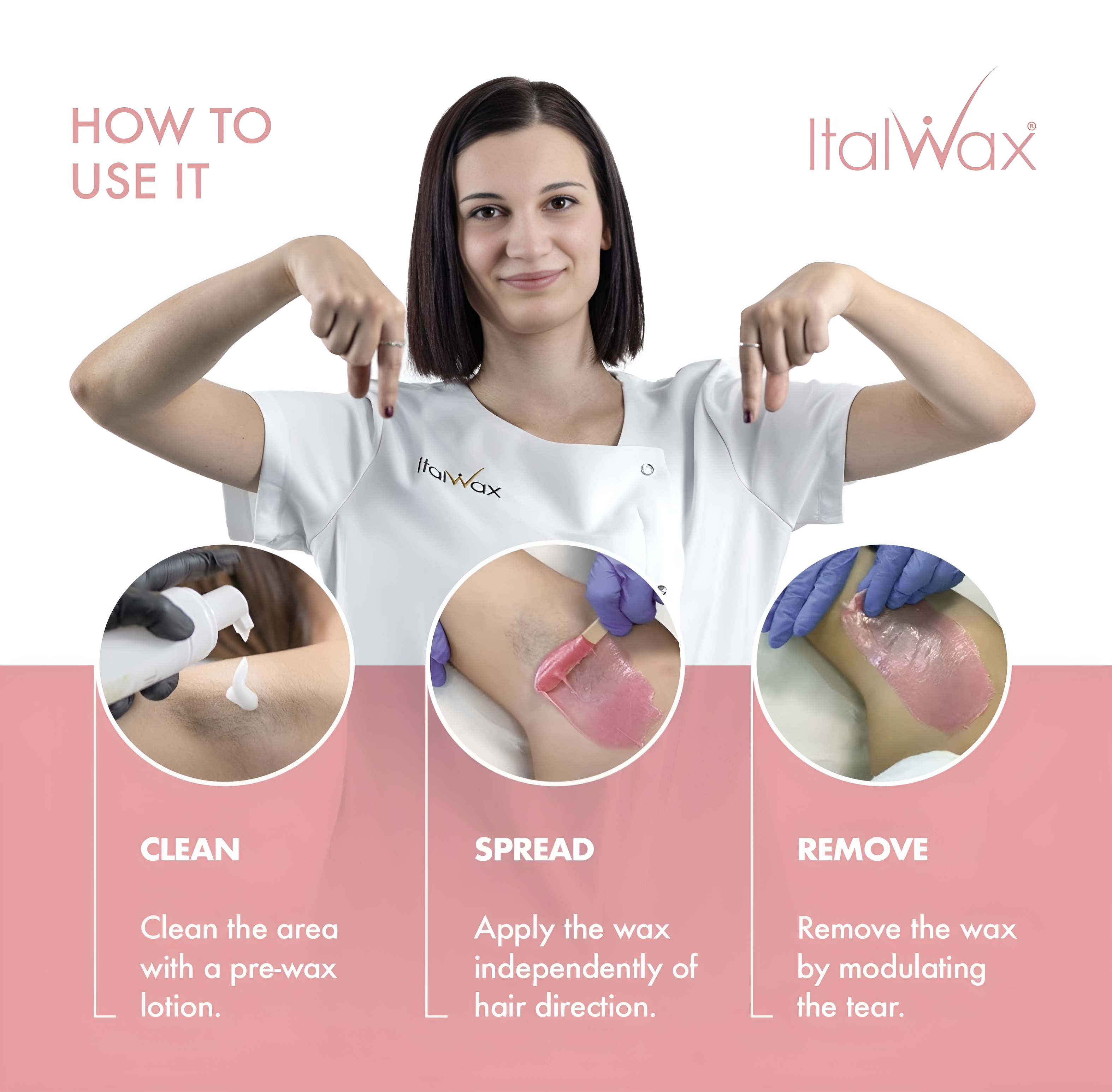 ITALWAX Topline Wax for Body | PINK PEARL Wax | FRAU STORE USA