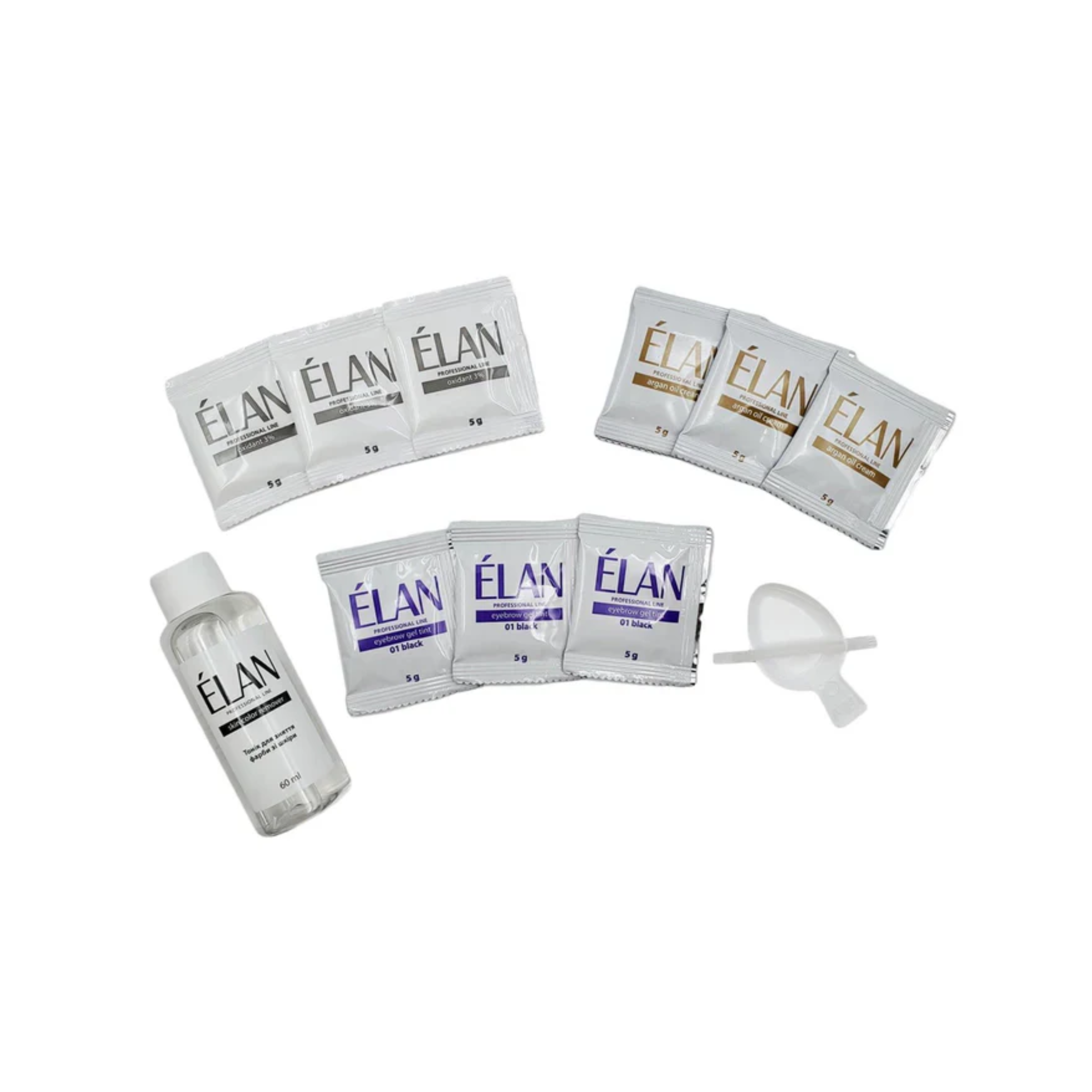 ELAN Eyebrow Gel Tint Kit | Best Brow Tint Kit | FRAU STORE USA