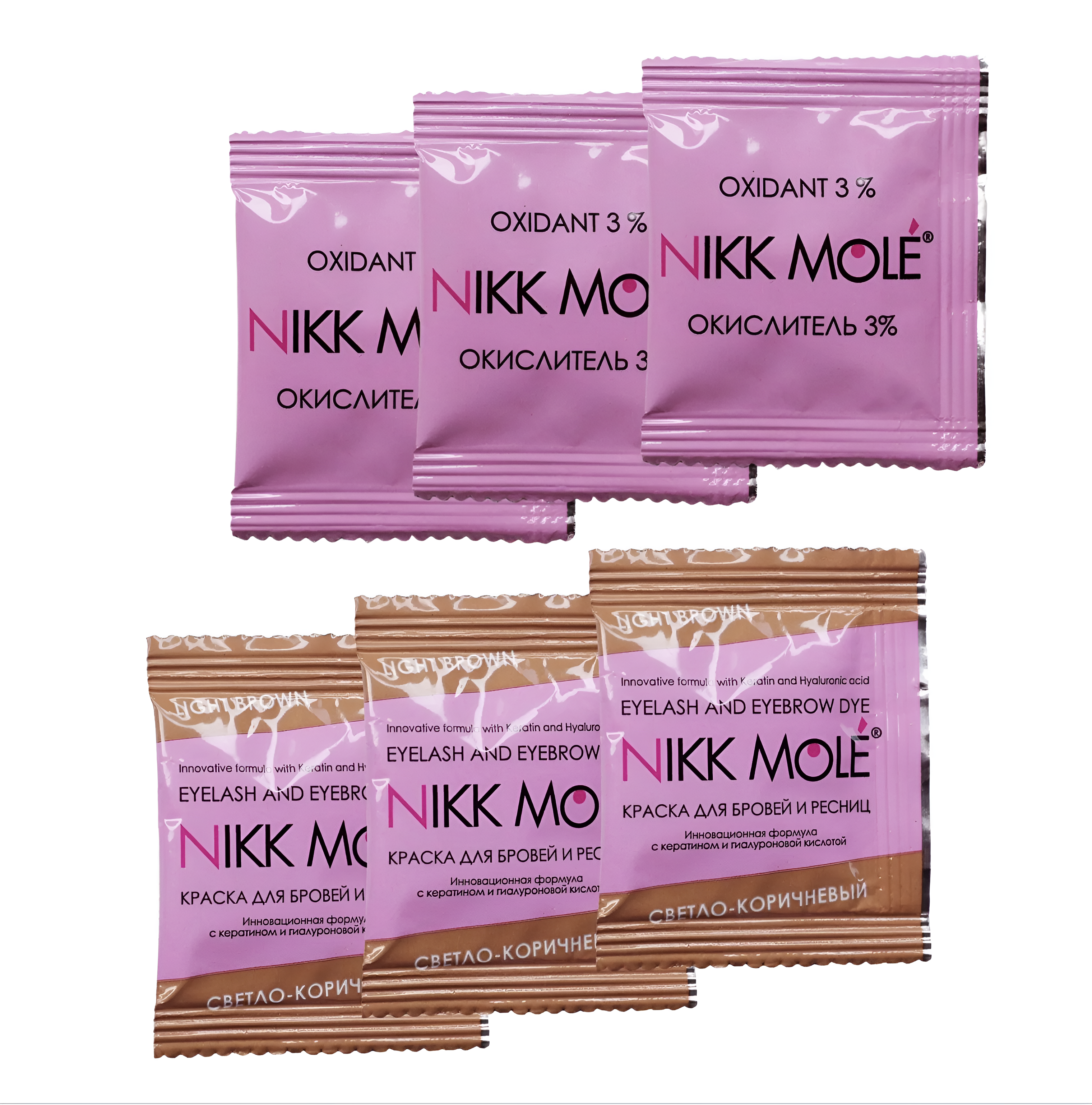 NIKK MOLE Eyebrow Sachet | Eyebrow Dye Sachet | FRAU STORE USA