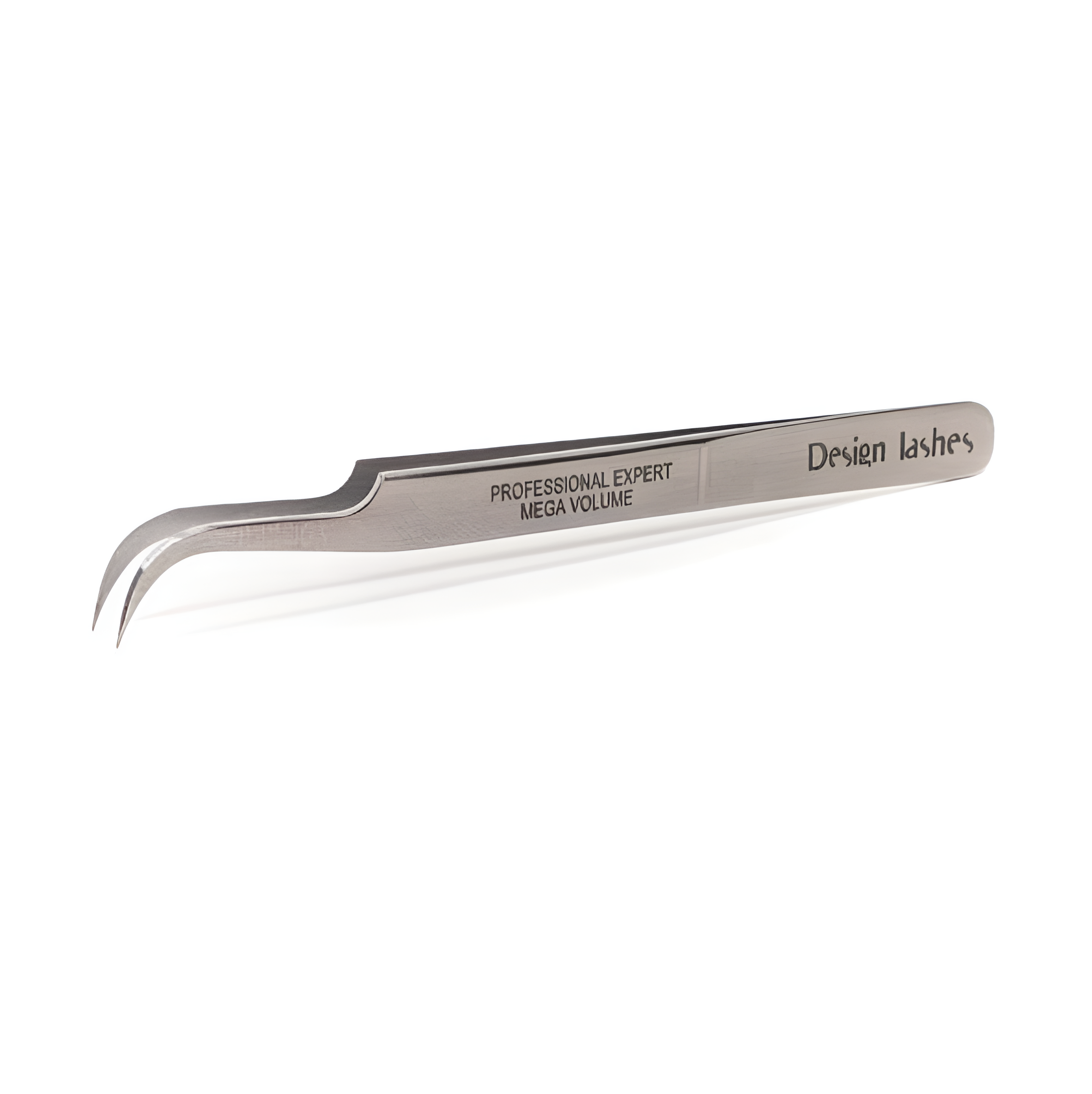 DESIGN LASHES Curved Tweezer |Satin Tweezer for Eyelash|FRAU STORE USA