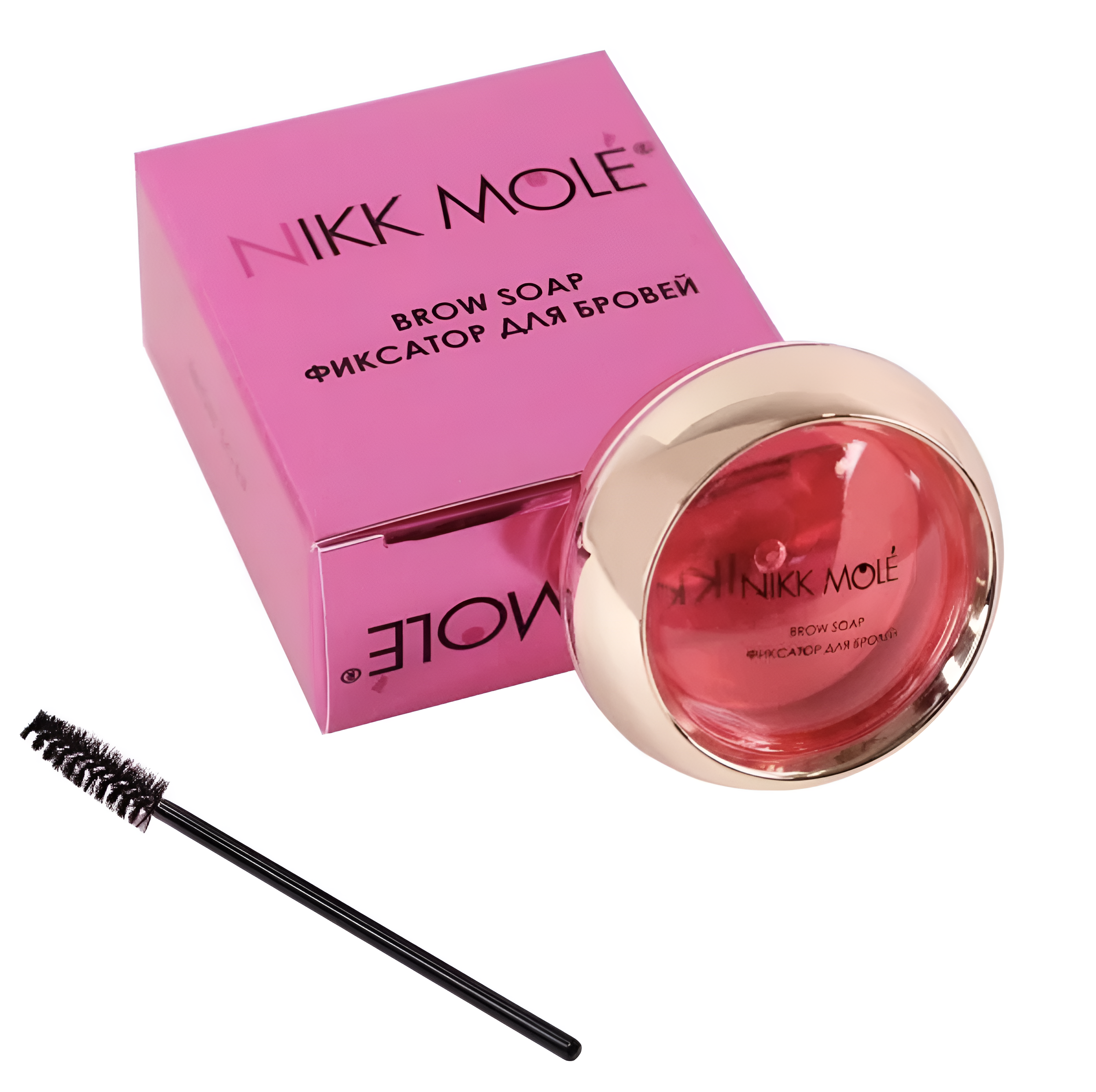 NIKK MOLE Brow Soap | STRAWBERRY Soap for Brow Styling |FRAU STORE USA