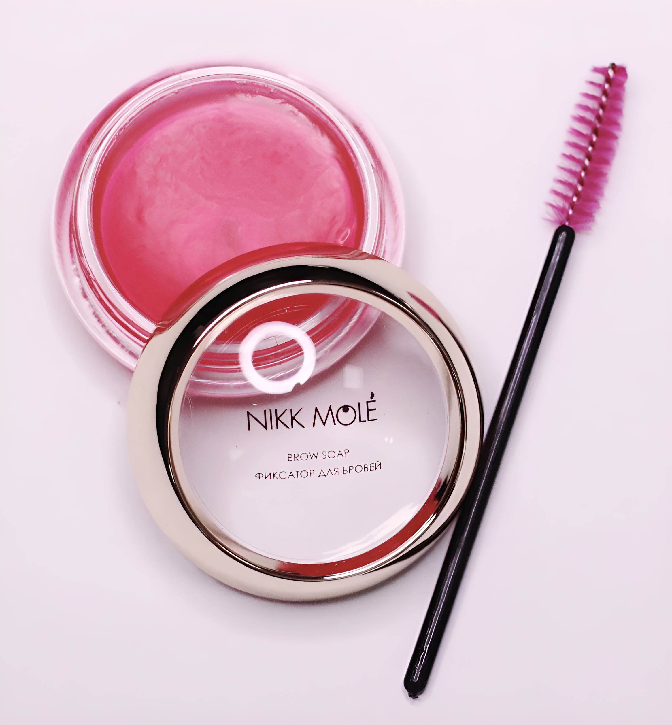 NIKK MOLE - Brow soap fixer(STRAWBERRY) , soap for brow styling