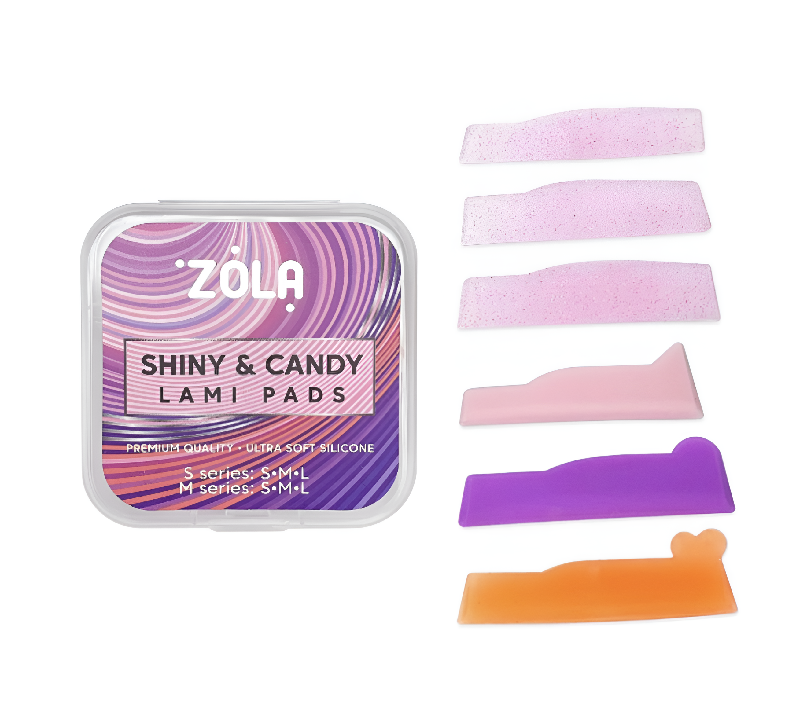 Candy Eyelash Lamination Pads | ZOLA Eyelash Lamination|FRAU STORE USA