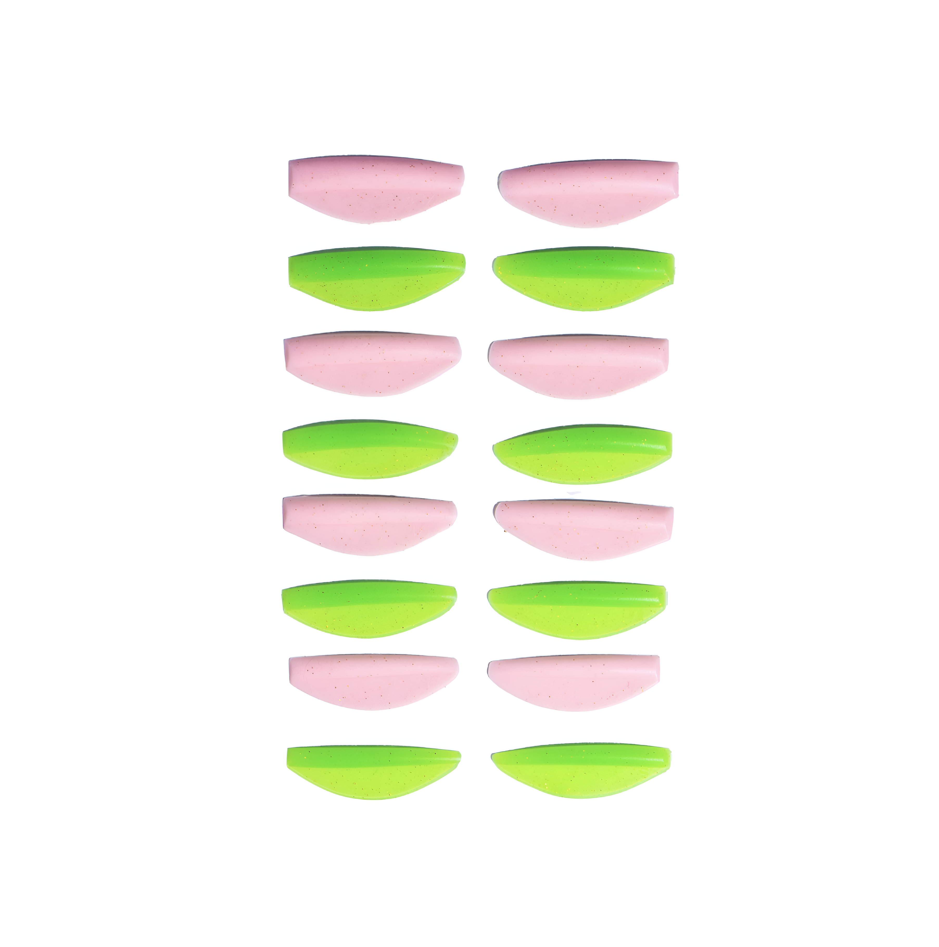 ZOLA -  Lash lamination silicone pads Round Curl , Pink & Green (S, S1, M, M1, L, L1, XL, XL1)