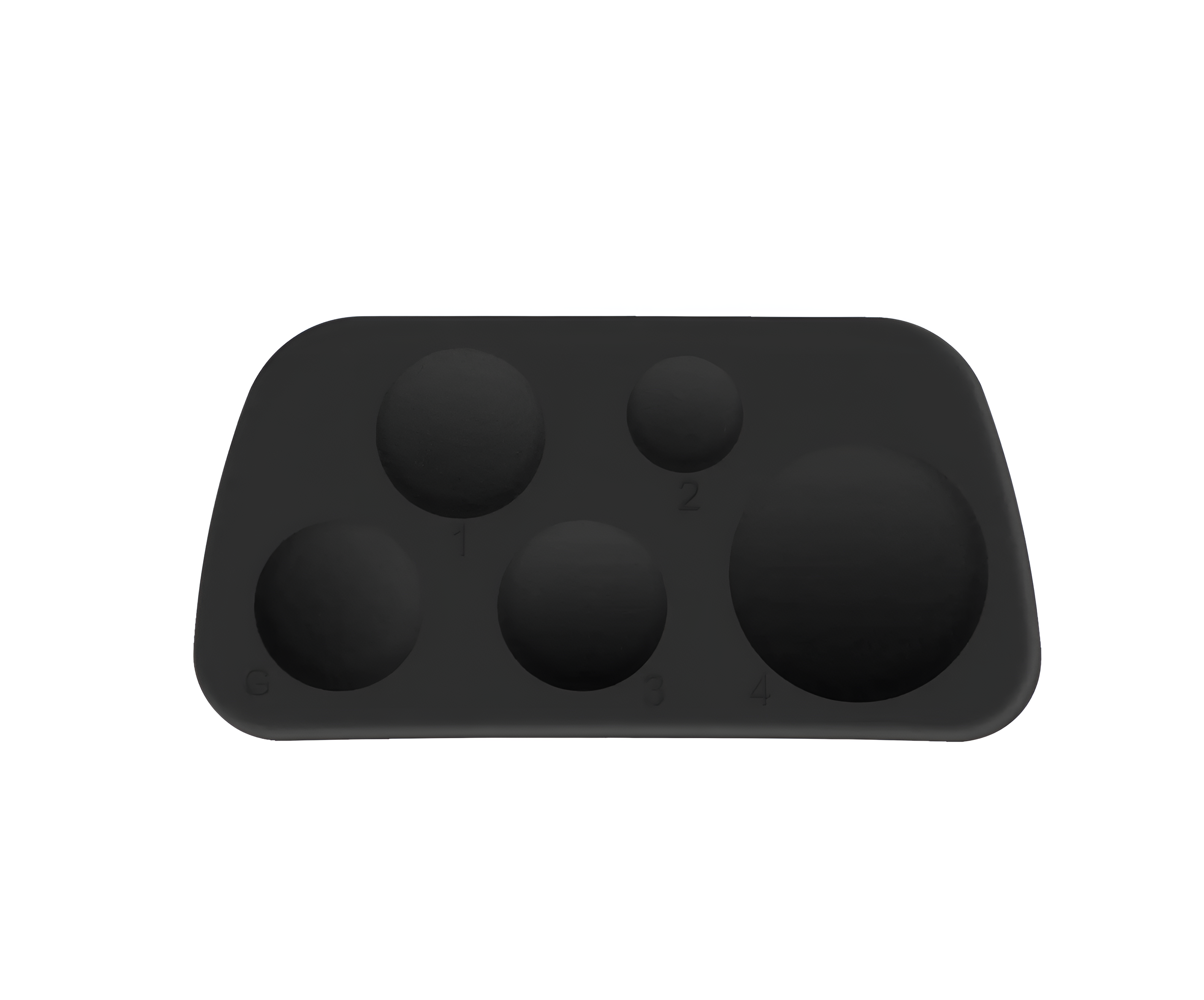 LAMI YAMI Silicone Palette | Black Silicone Palette | FRAU STORE USA