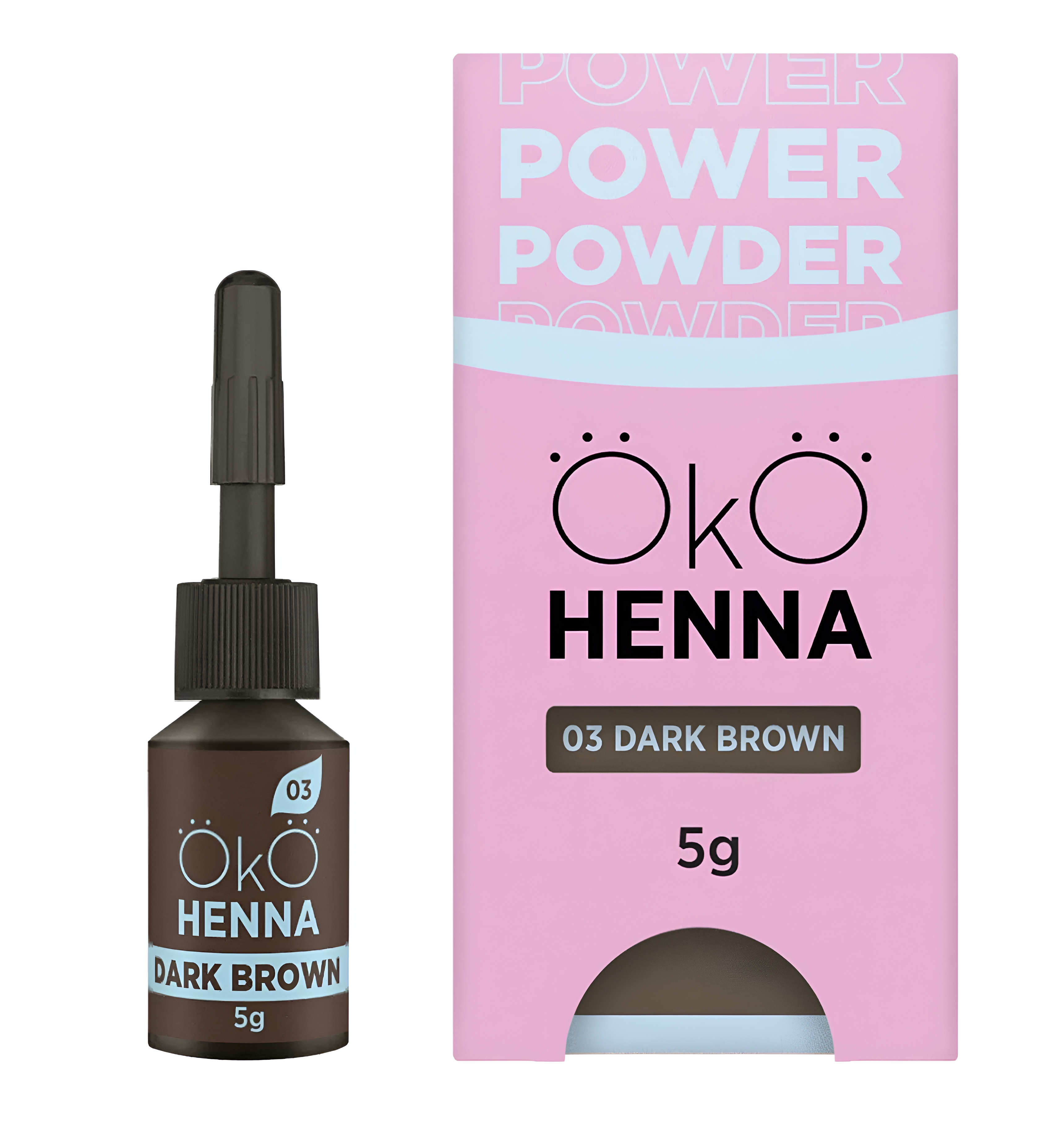 OKO - Power Powder Henna for eyebrows, 5g