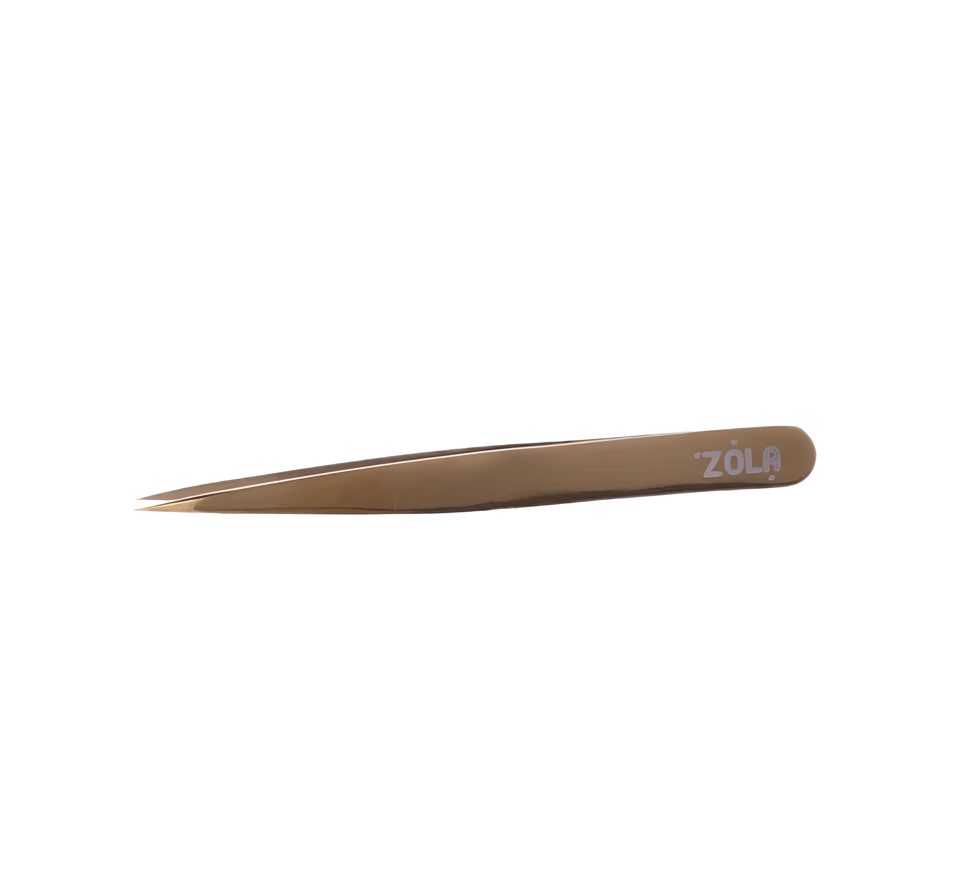 ZOLA Golden Pointed Tweezers | Pointed Golden Tweezers |FRAU STORE USA