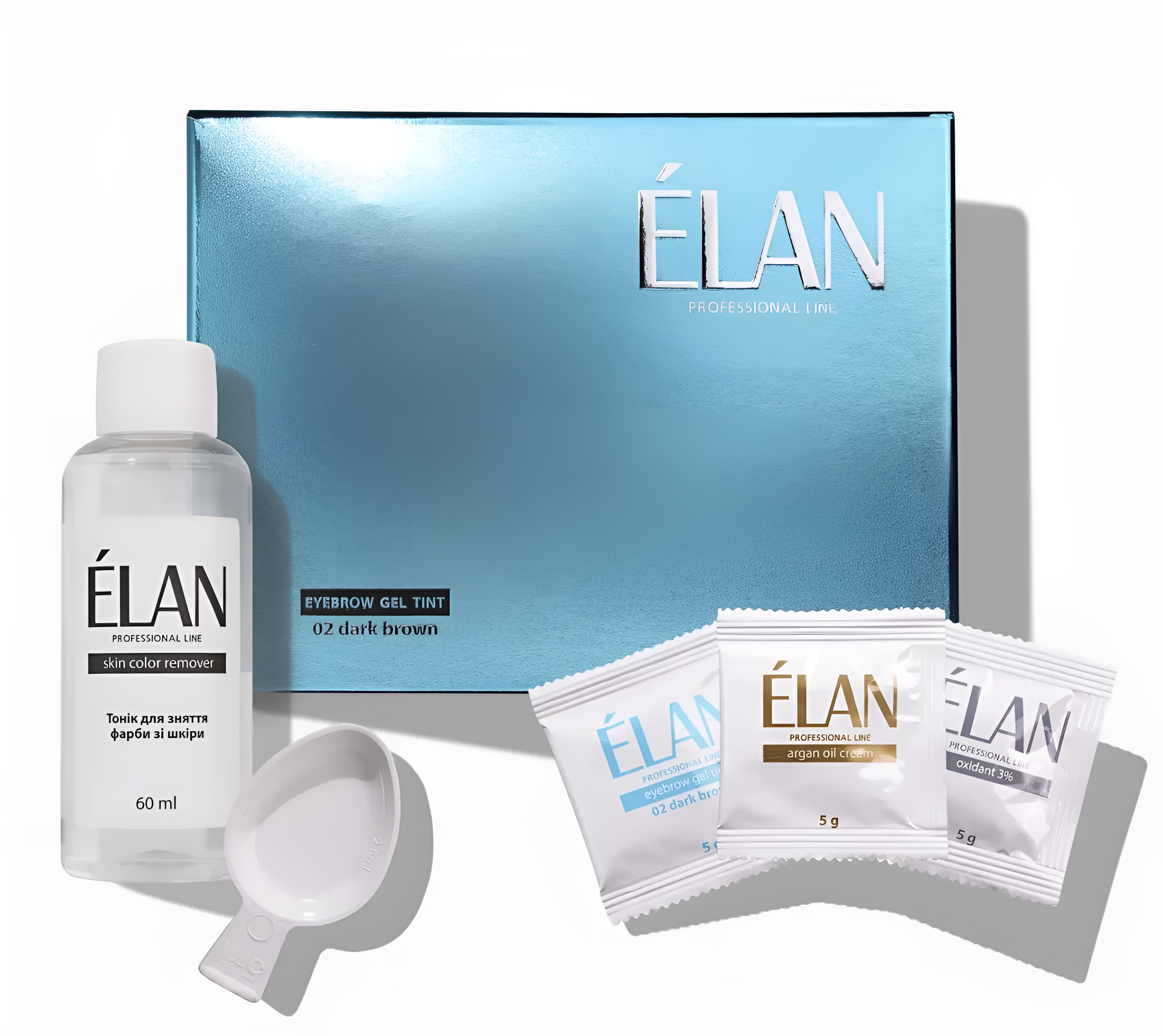 ELAN Eyebrow Gel Tint Kit | Best Brow Tint Kit | FRAU STORE USA