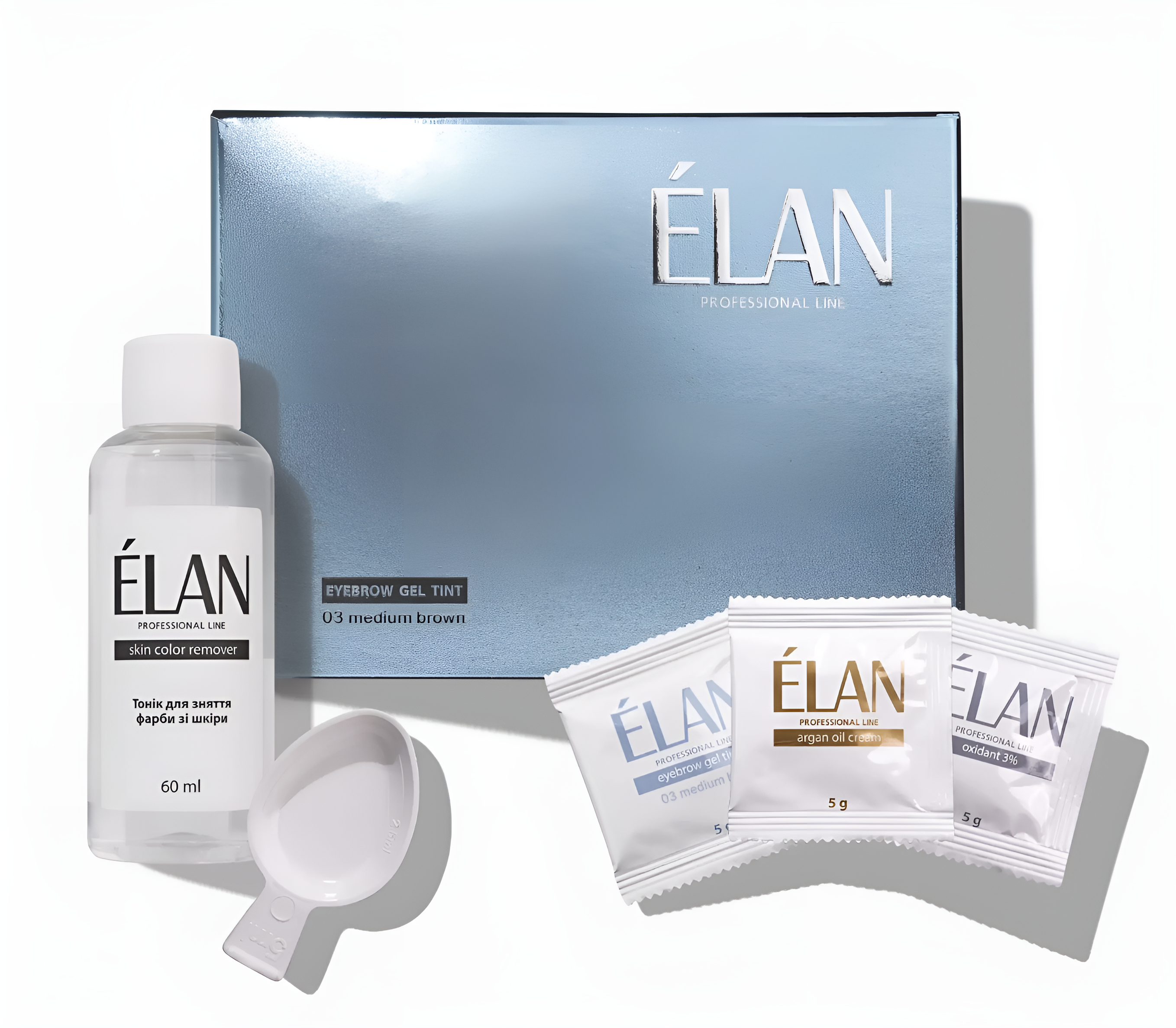 ELAN Eyebrow Gel Tint Kit | Best Brow Tint Kit | FRAU STORE USA