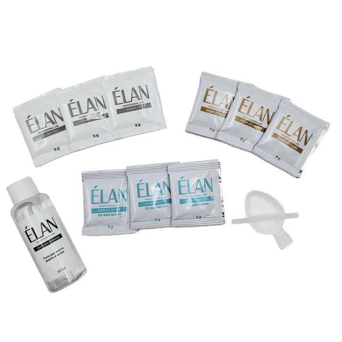 ELAN Eyebrow Gel Tint Kit | Best Brow Tint Kit | FRAU STORE USA