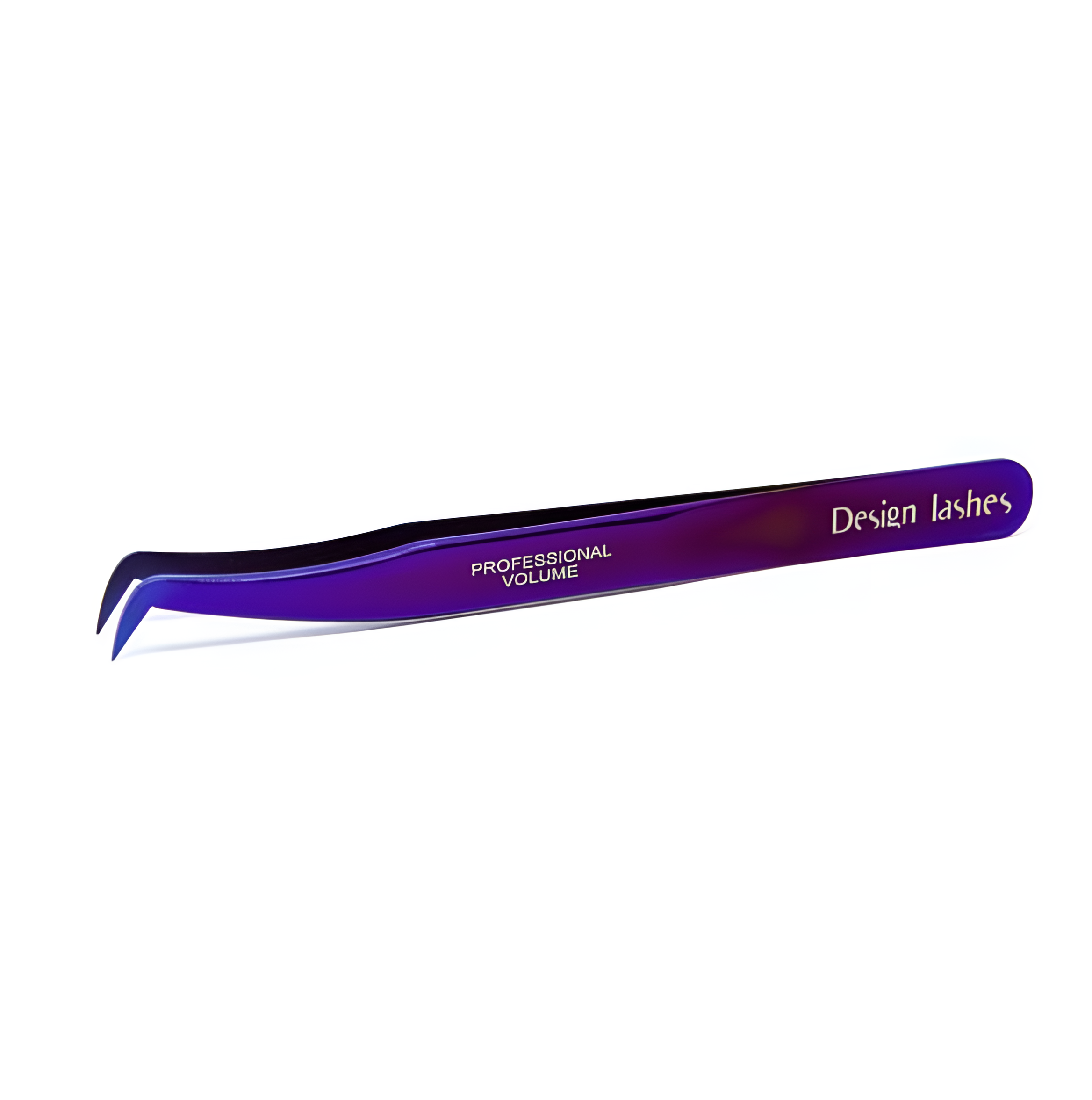 DESIGN LASHES Purple Tweezer | Tweezer for Eyelash | FRAU STORE USA