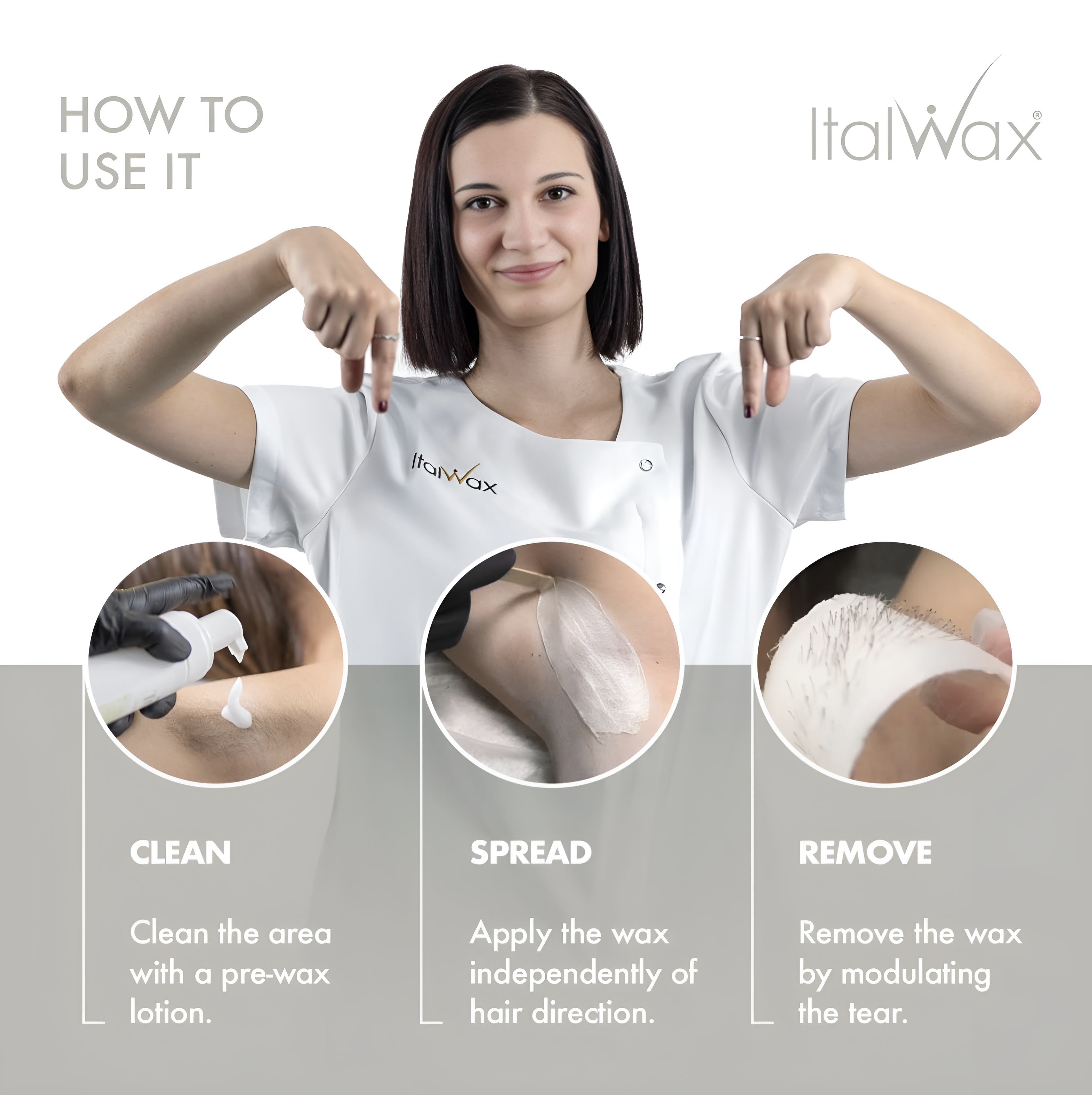 ITALWAX TopLine Removal Wax | Crystal Wax Face Removal |FRAU STORE USA